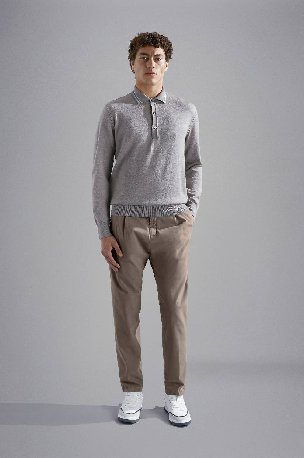 Paul & Shark Pantalone con coulisse in Soft Touch Twill Paul & Shark Promozione Limitata