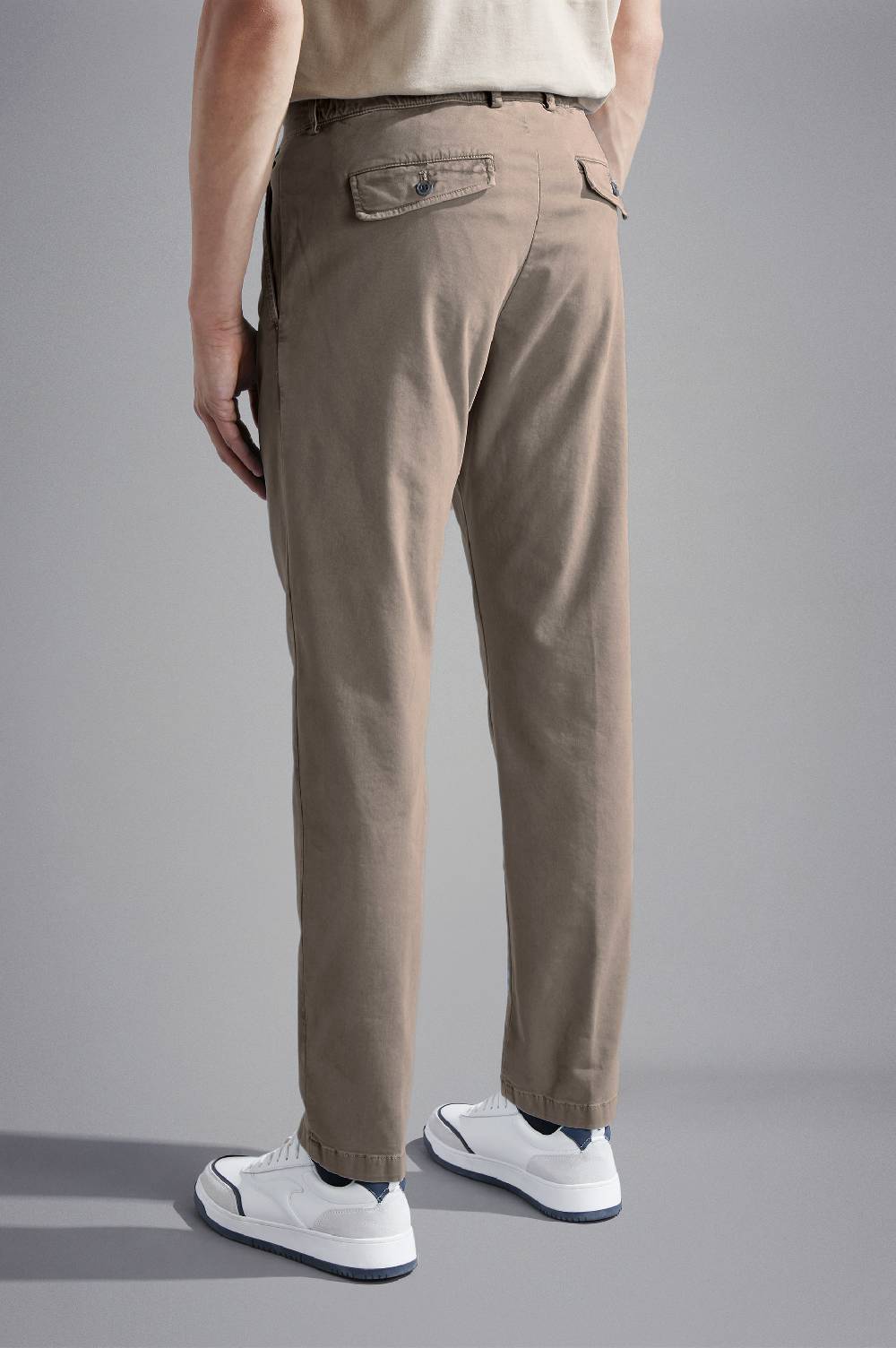 Paul & Shark Pantalone con coulisse in Soft Touch Twill Paul & Shark Promozione Limitata