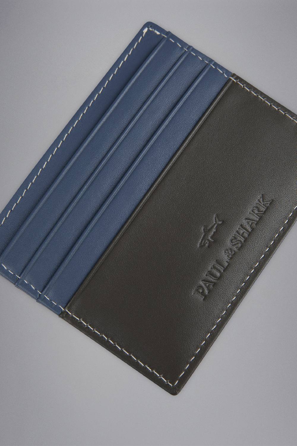 Paul & Shark Portacarte Monogram in pelle Paul & Shark Vendita Calda