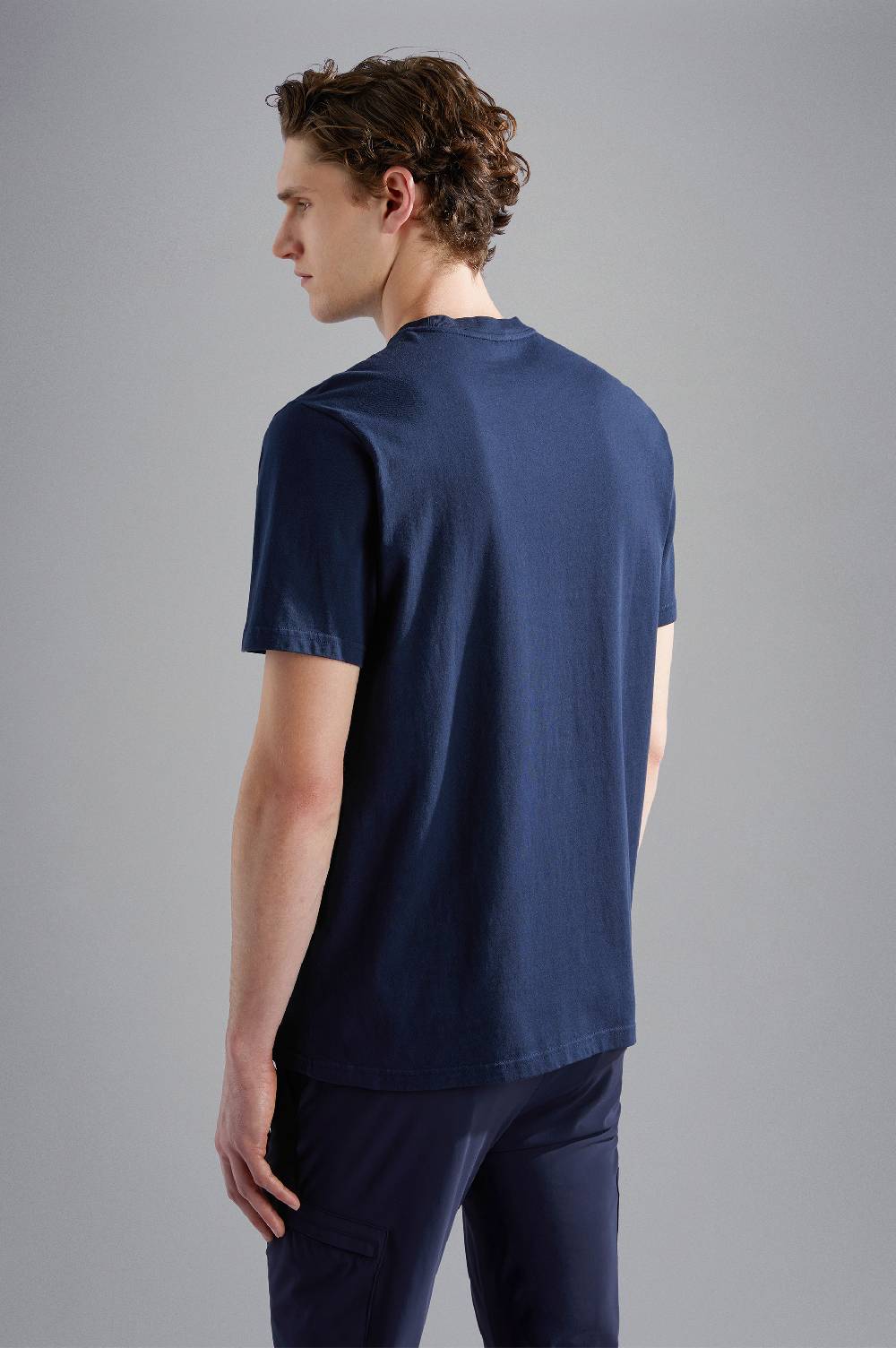 Paul & Shark T-shirt in cotone con ricamo Shark Paul & Shark In Saldo