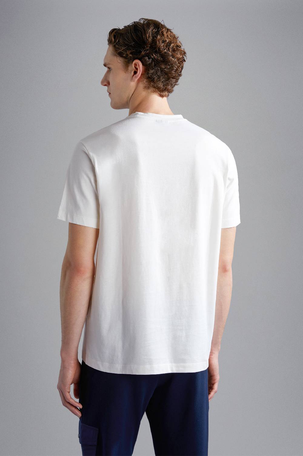 Paul & Shark T-shirt in cotone con stampa spray Paul & Shark Italy