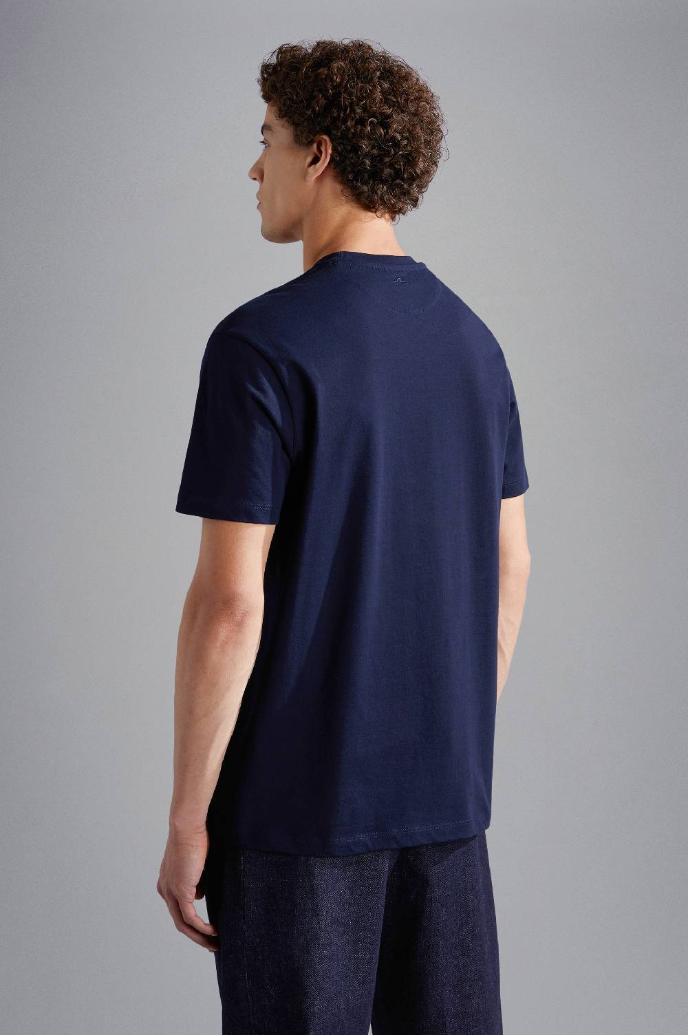 Paul & Shark T-shirt in cotone con ricamo logo Paul & Shark Italia