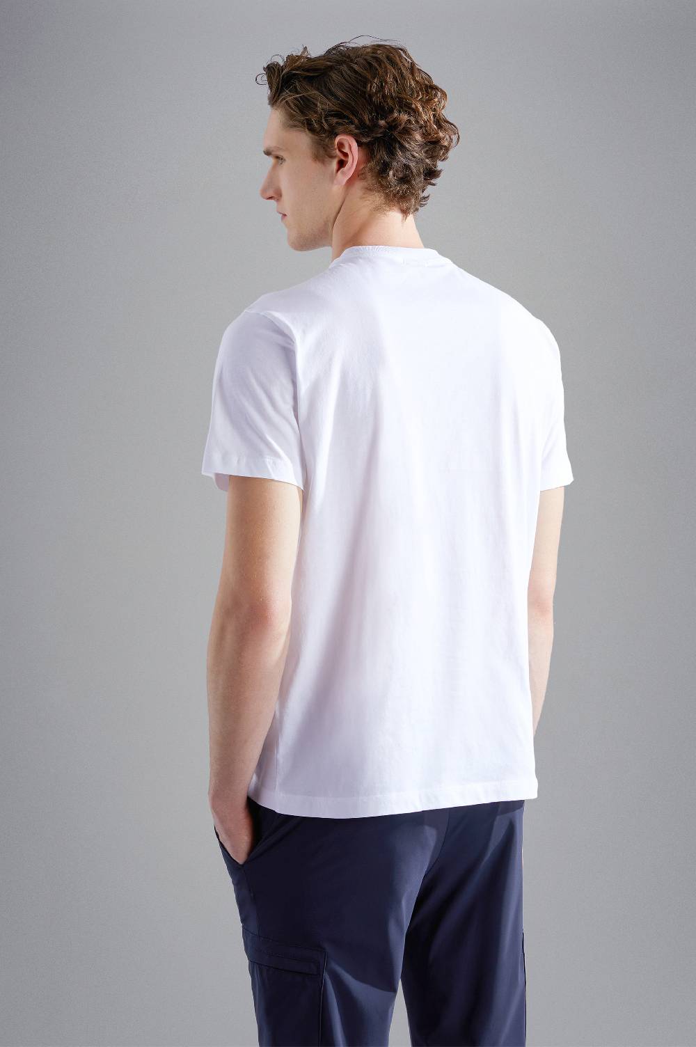 Paul & Shark T-shirt in cotone con stampa Paul & Shark Vendita