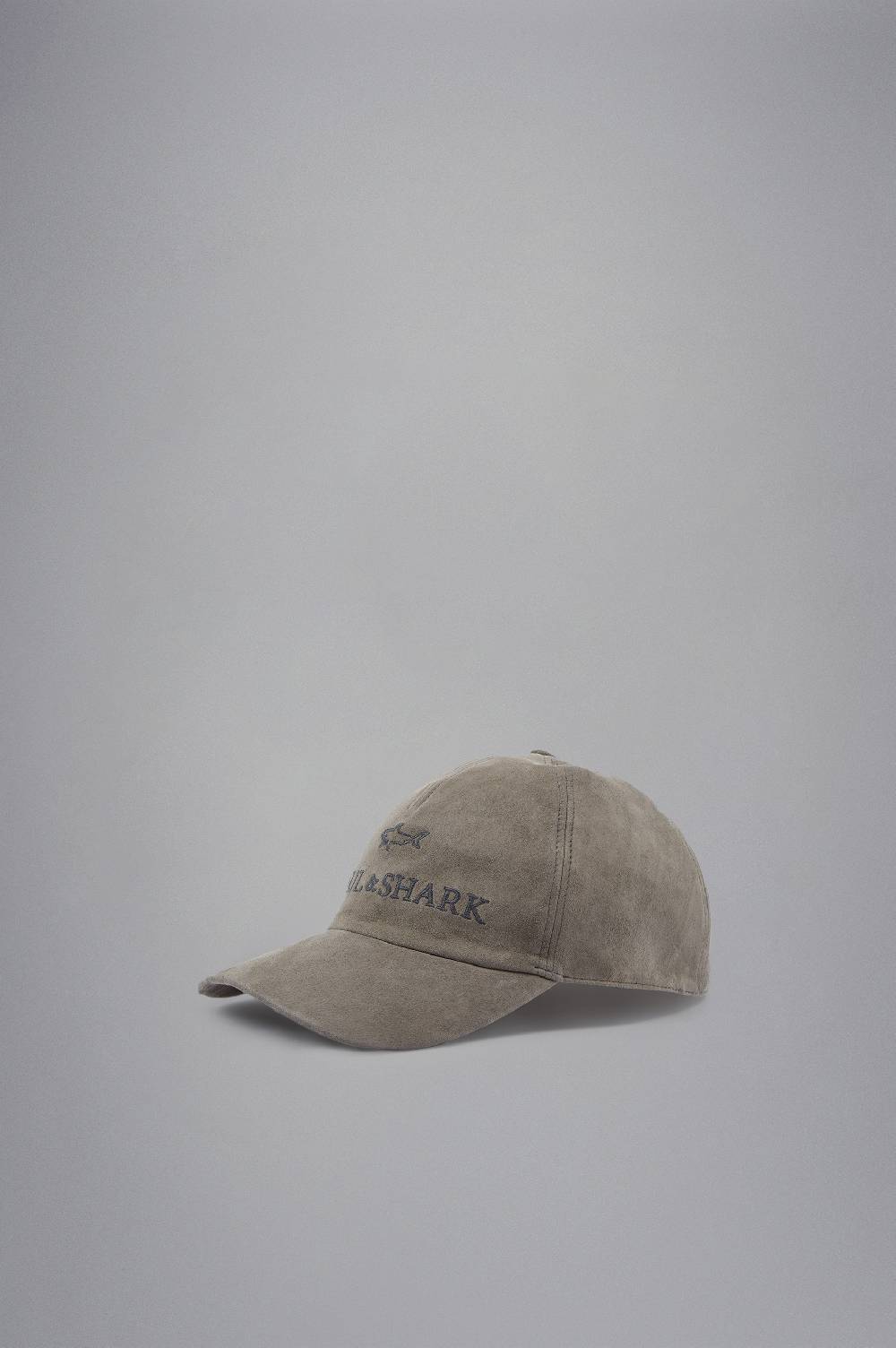 Paul & Shark Cappello da baseball in suede Aqualeather Paul & Shark