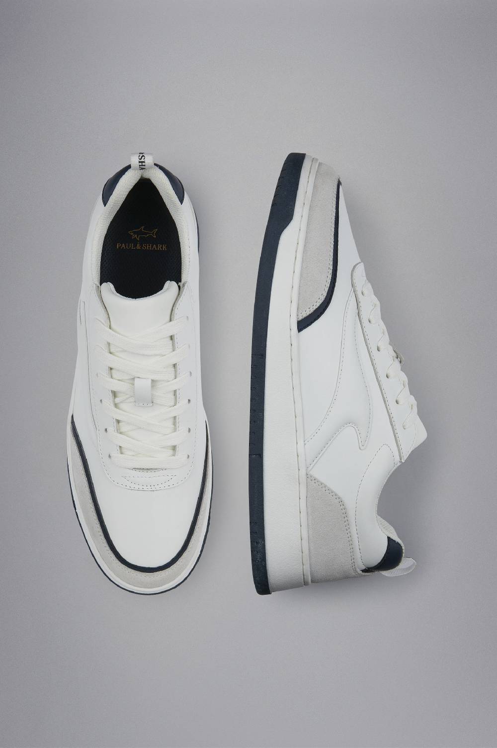 Paul & Shark Sneakers Club Fin in pelle Paul & Shark Economico
