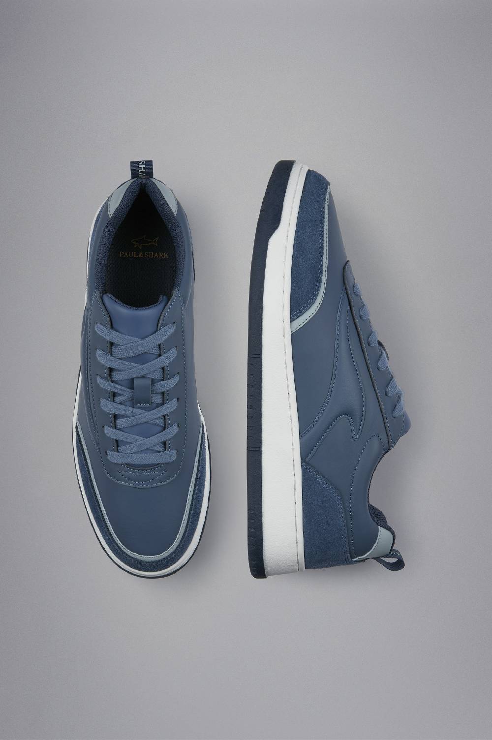 Paul & Shark Sneakers Club Fin in pelle Paul & Shark Offerta Giorno del Papà