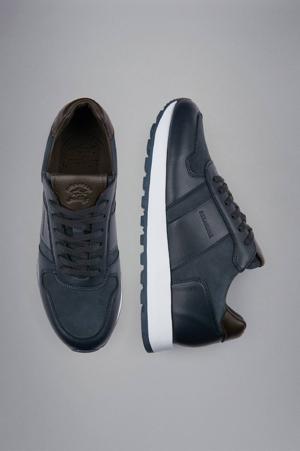 Paul & Shark Sneakers in pelle e suede Paul & Shark Moda
