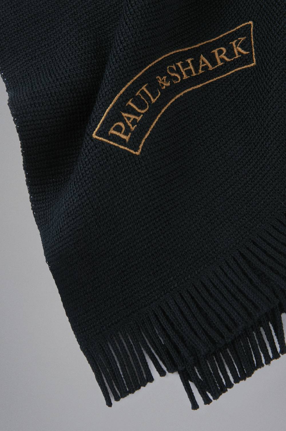 Paul & Shark Sciarpa in lana con ricamo Paul & Shark Shopping Online