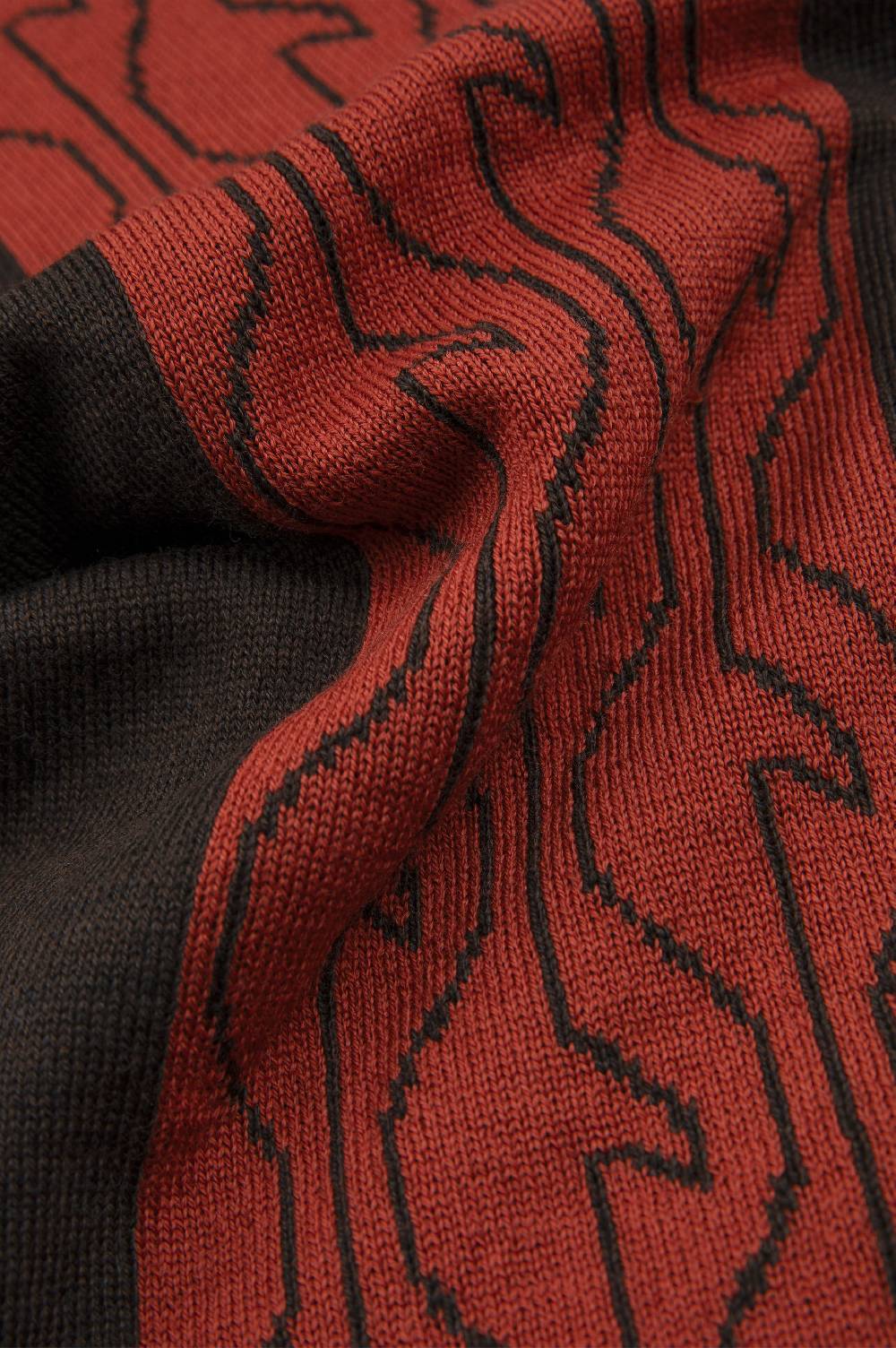 Paul & Shark Sciarpa in lana jacquard Monogram Paul & Shark Affare Del Giorno