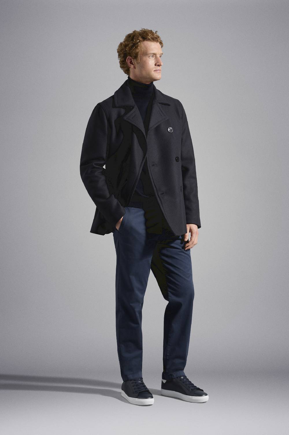 Paul & Shark Cappotto doppio petto in lana Paul & Shark 2025