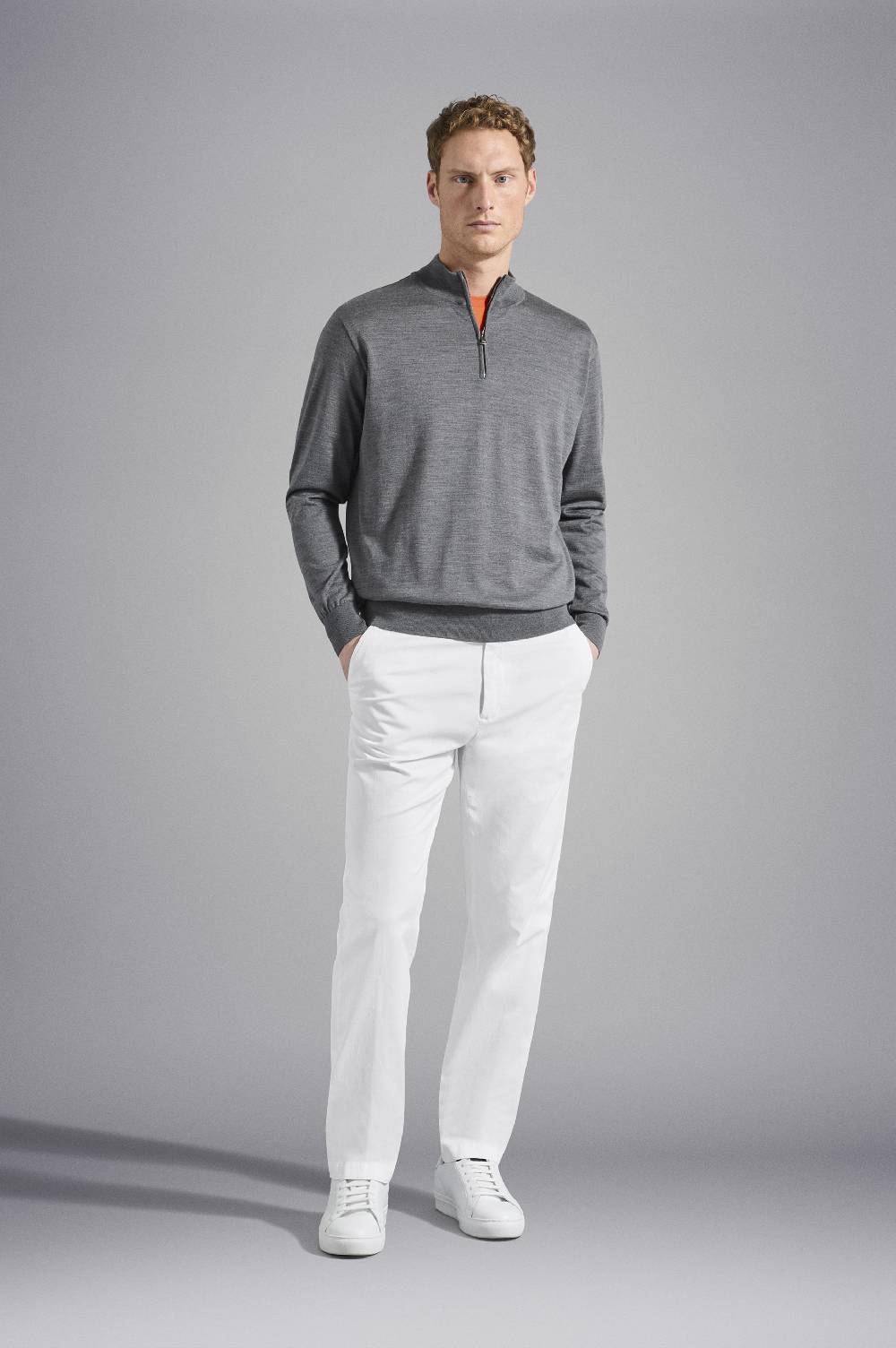 Paul & Shark Maglia con zip in lana Merino extra-fine Winter Summer Paul & Shark Shopping Online