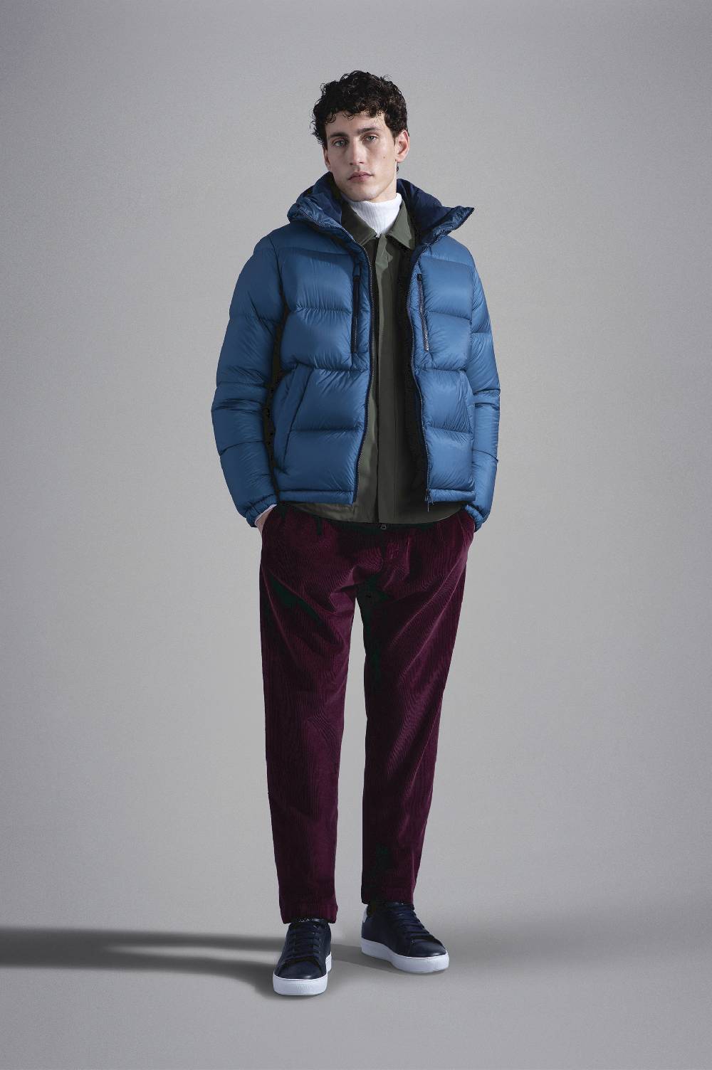 Paul & Shark Dolcevita in lana Merino con badge iconico Paul & Shark Outlet