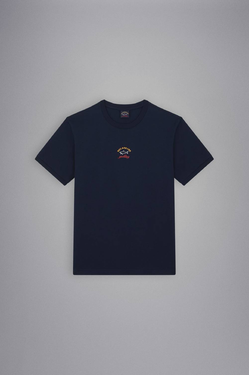 Paul & Shark T-Shirt in cotone con stampa grafica Paul & Shark Vendita Economica