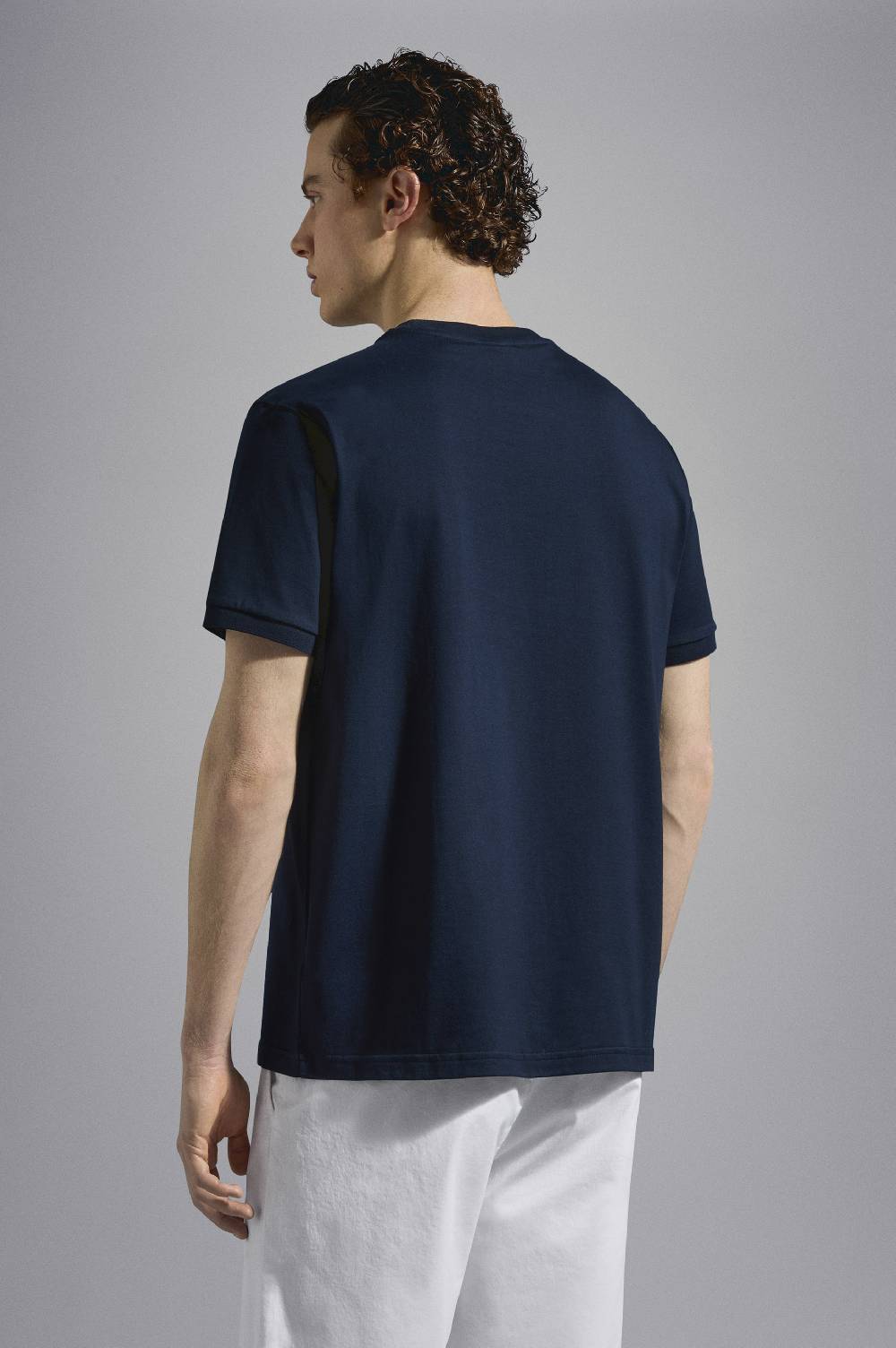 Paul & Shark T-Shirt in cotone con stampa grafica Paul & Shark Vendita Economica