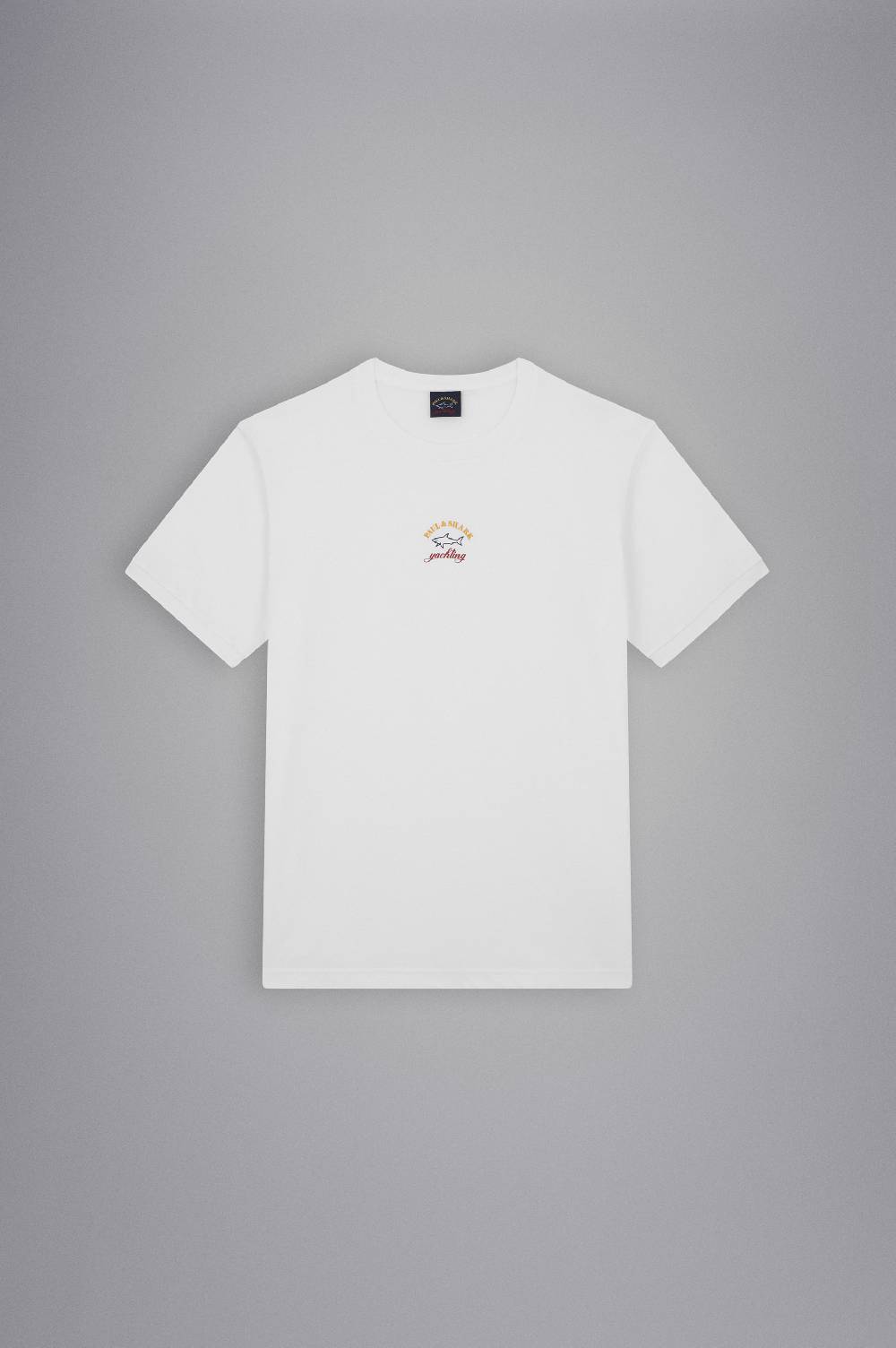 Paul & Shark T-Shirt in cotone con stampa grafica Paul & Shark In Saldo