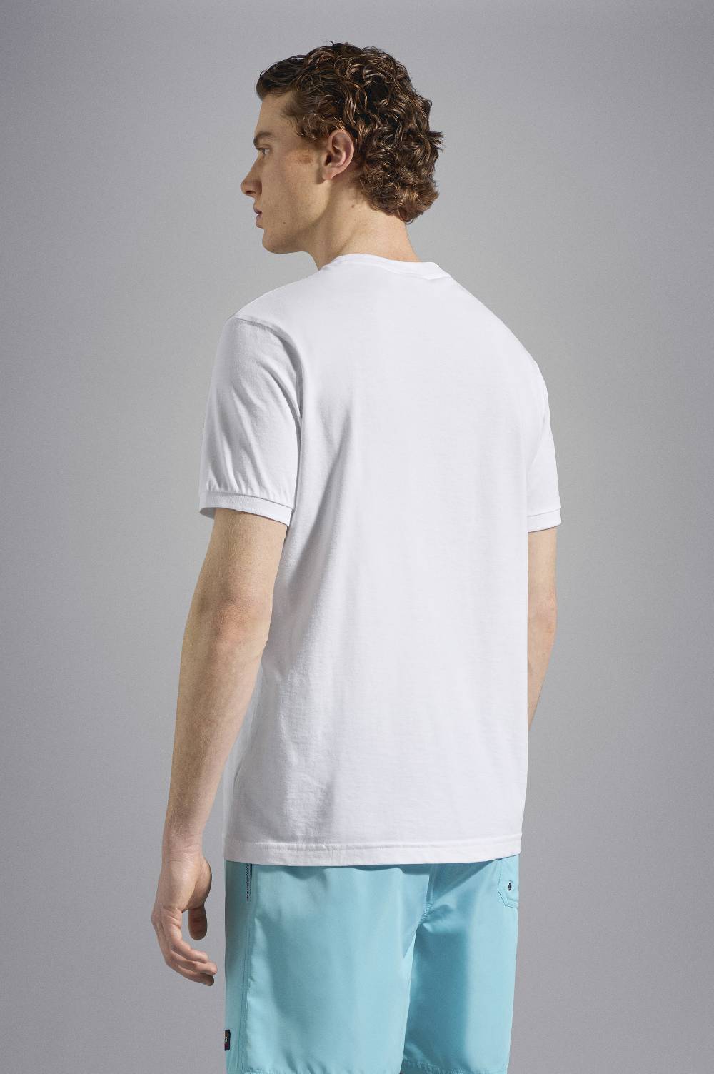 Paul & Shark T-Shirt in cotone con stampa grafica Paul & Shark In Saldo