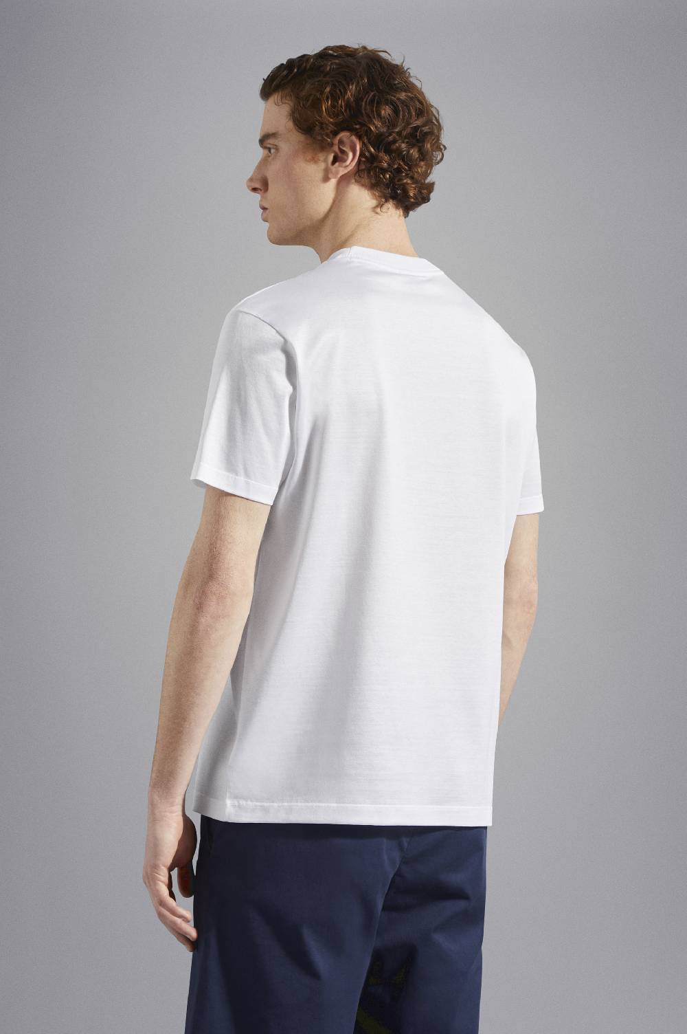 Paul & Shark T-Shirt in cotone con Logo ricamato Paul & Shark In Linea
