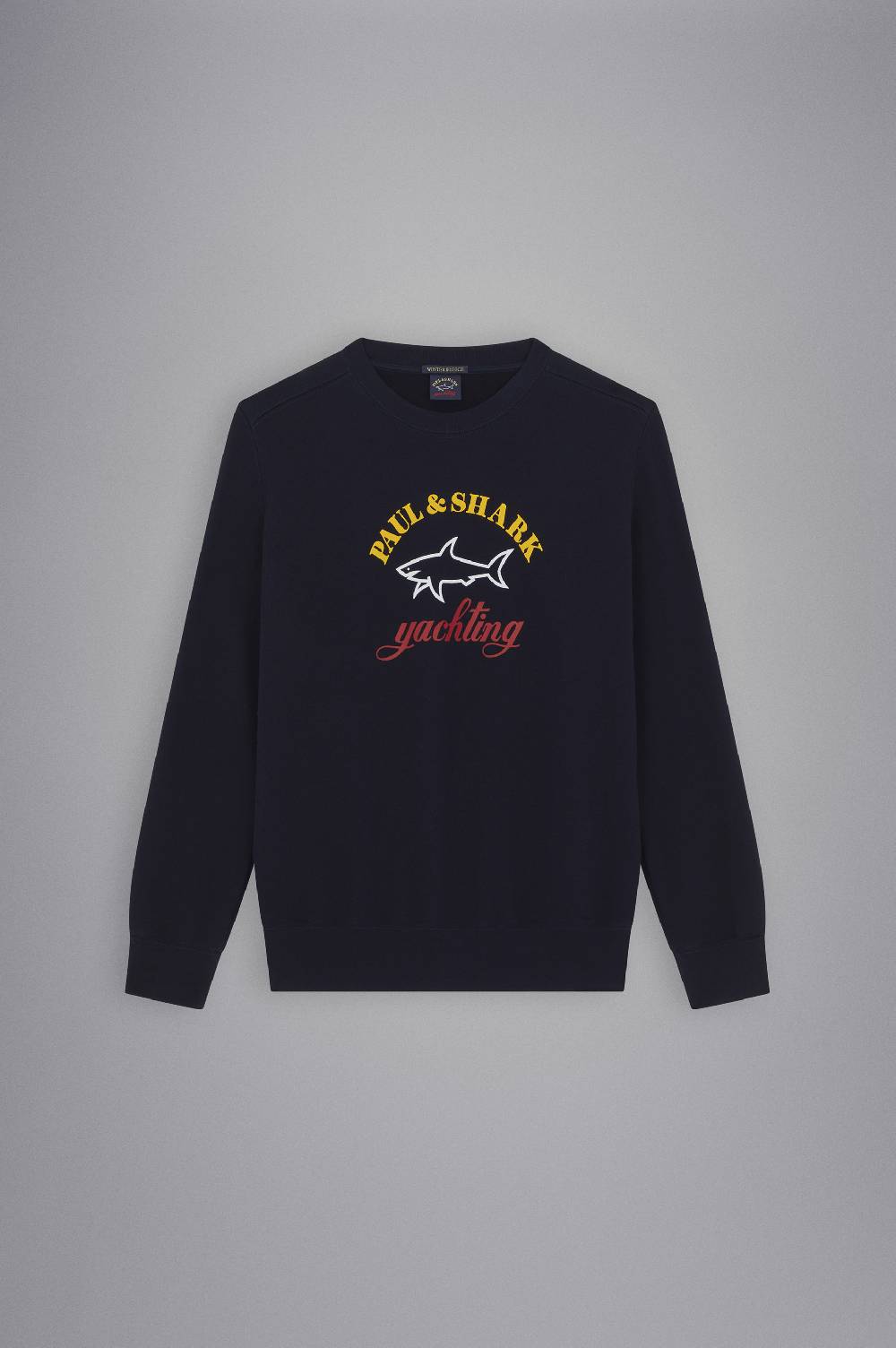 Paul & Shark felpa con stampa logo Paul & Shark Negozi Online