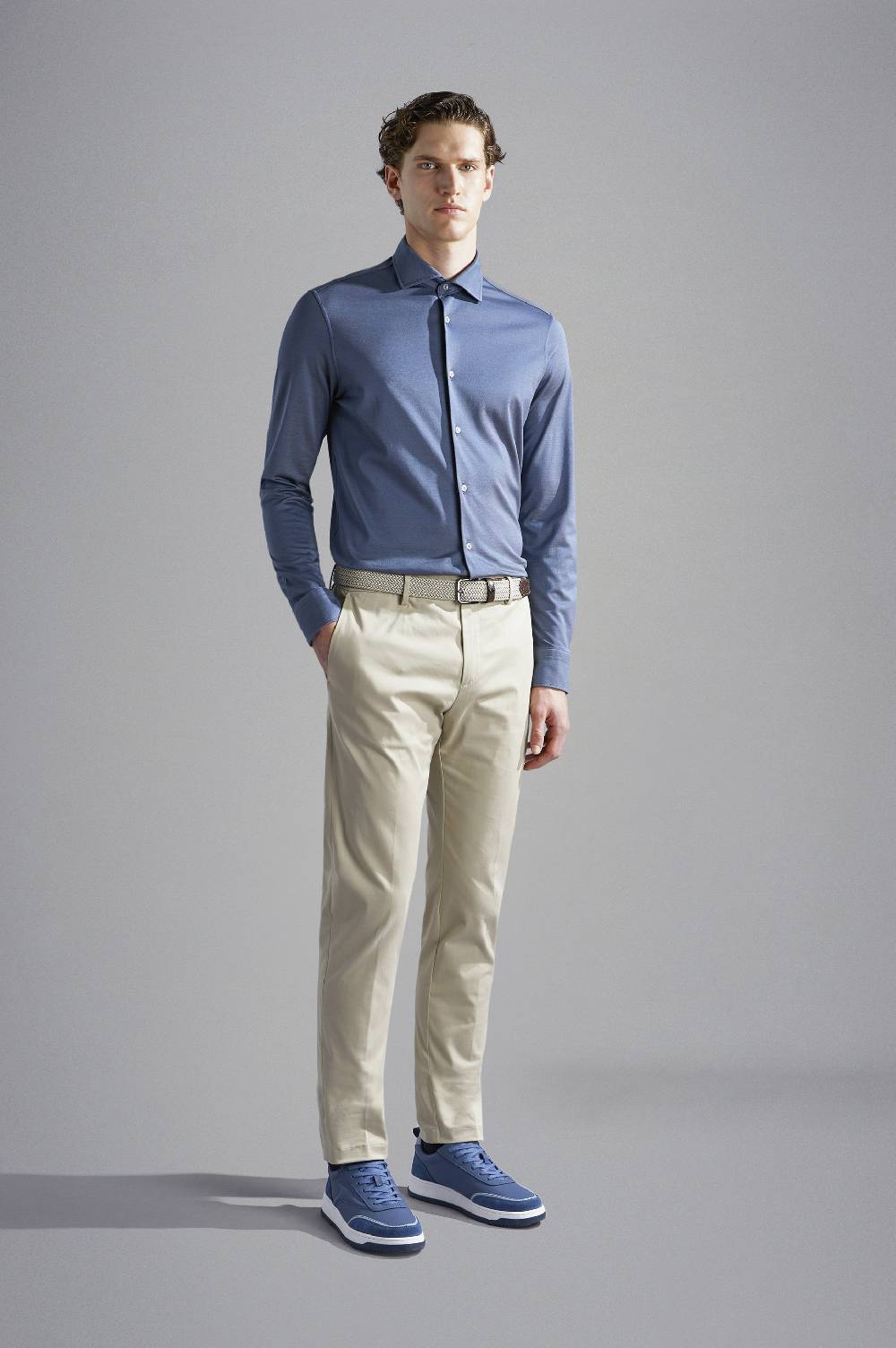Paul & Shark Pantalone chino in cotone Stretch Paul & Shark Vendita Calda