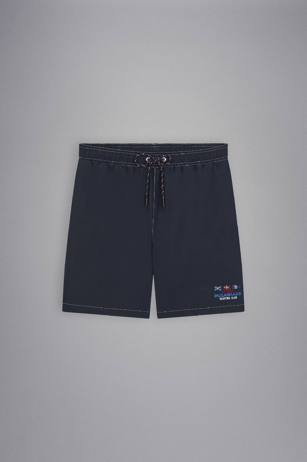 Paul & Shark Costume da bagno con ricamo nautico Paul & Shark Italia