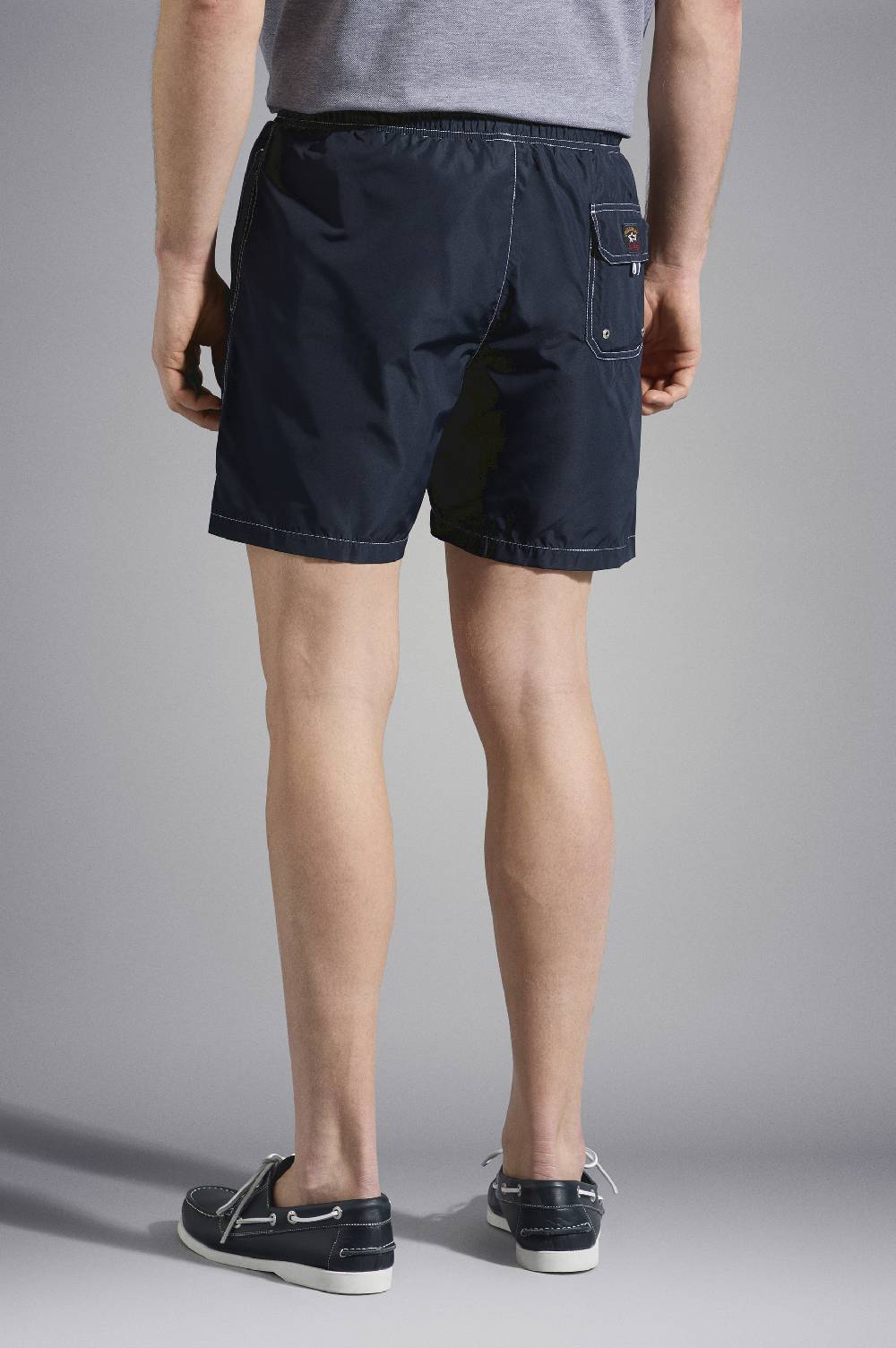 Paul & Shark Costume da bagno con ricamo nautico Paul & Shark Italia
