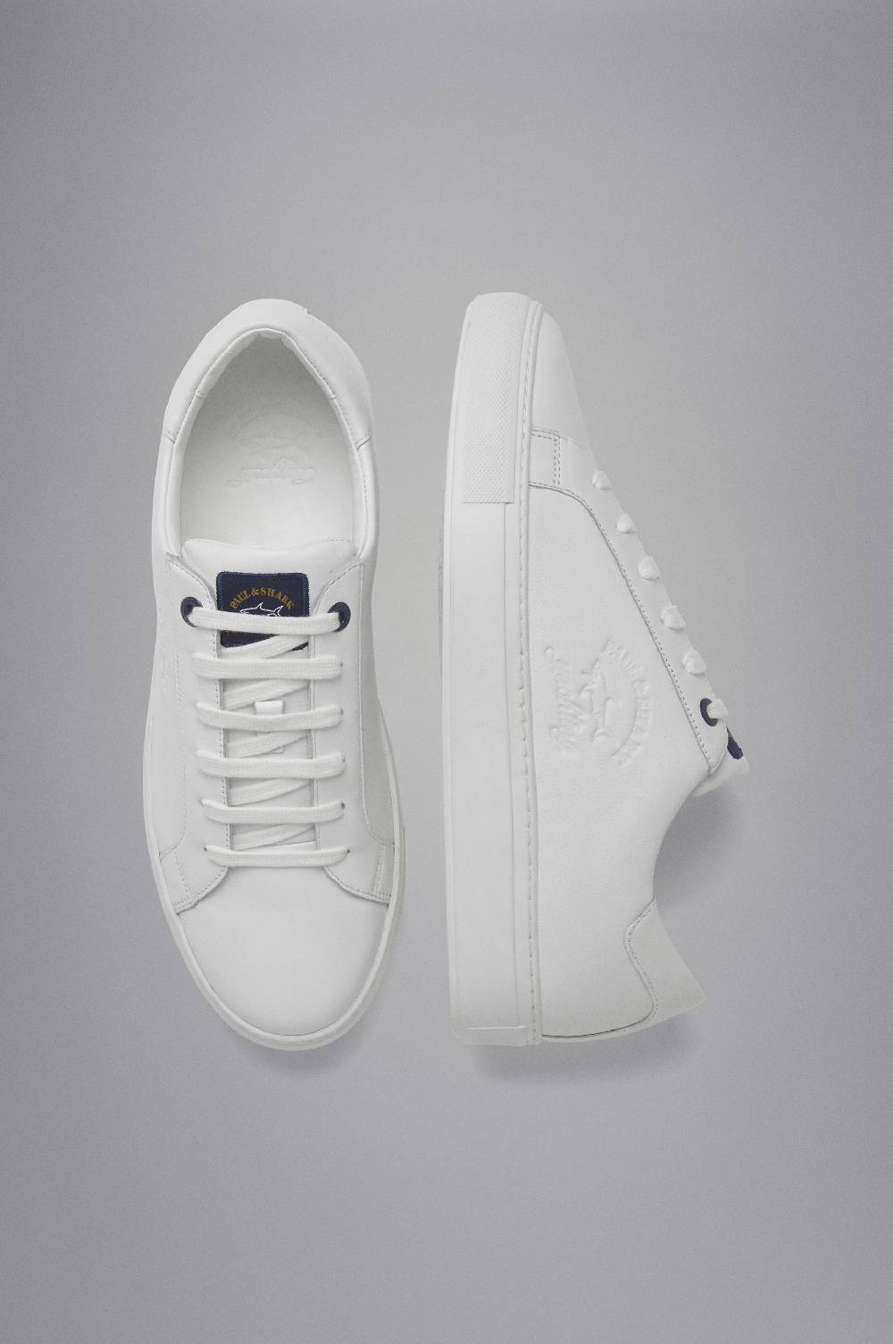 Paul & Shark Sneakers in pelle con Logo stampato Paul & Shark 2025