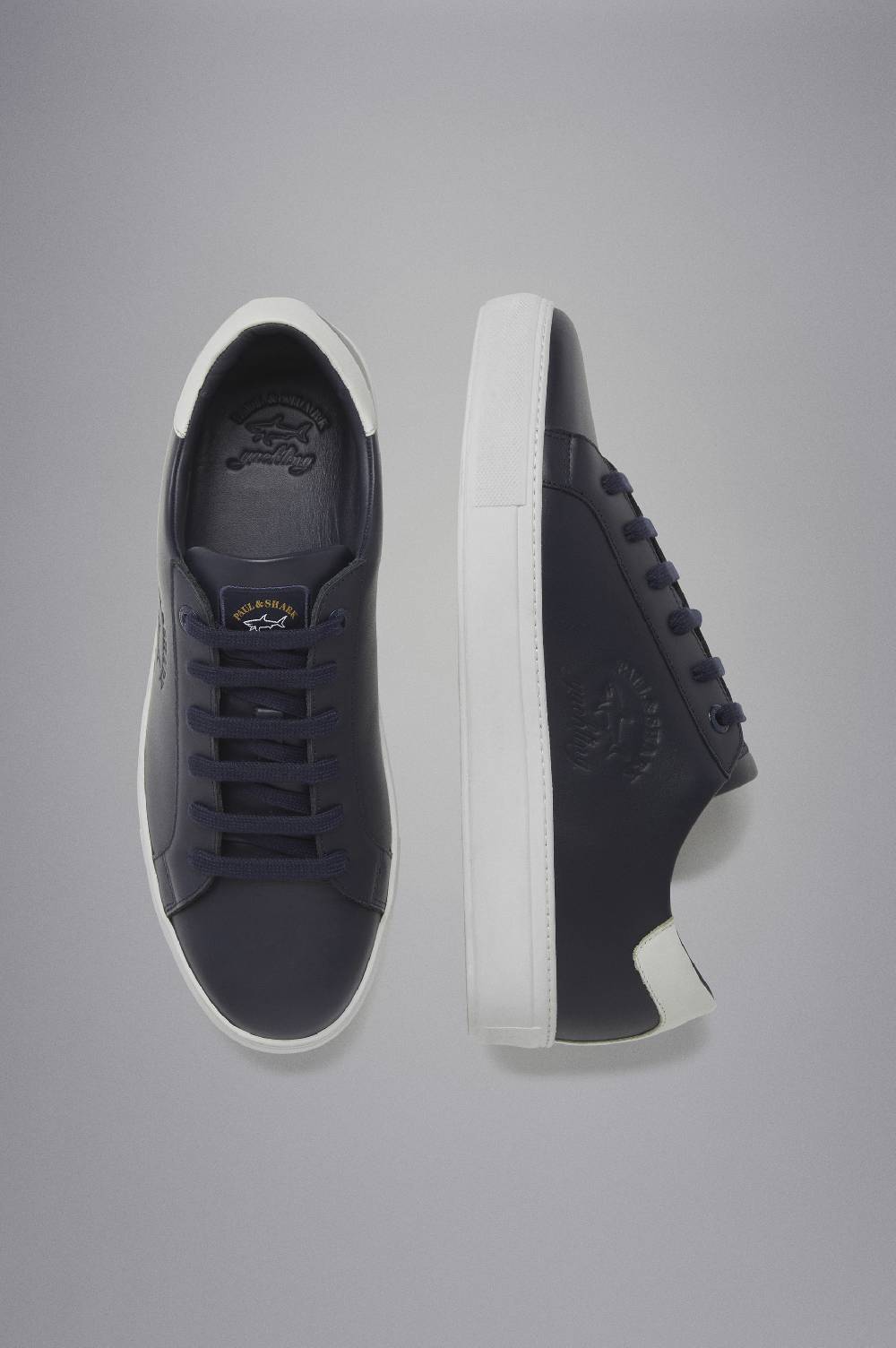 Paul & Shark Sneakers in pelle con Logo stampato Paul & Shark In Linea