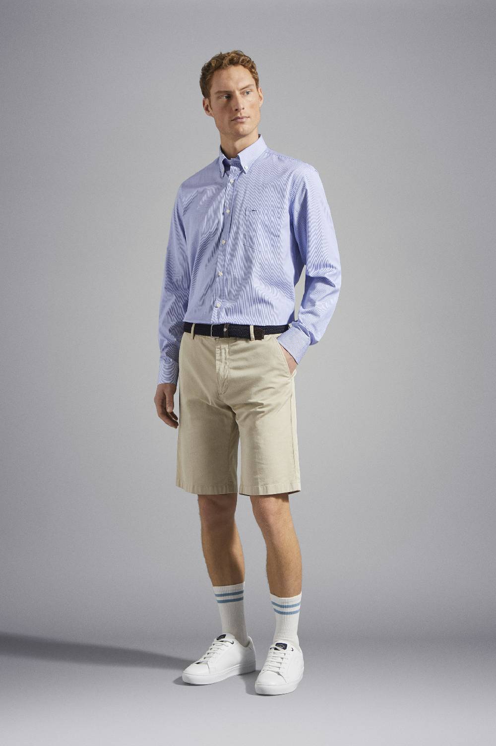 Paul & Shark Camicia in Popeline di cotone Paul & Shark Trasporto libero internazionale