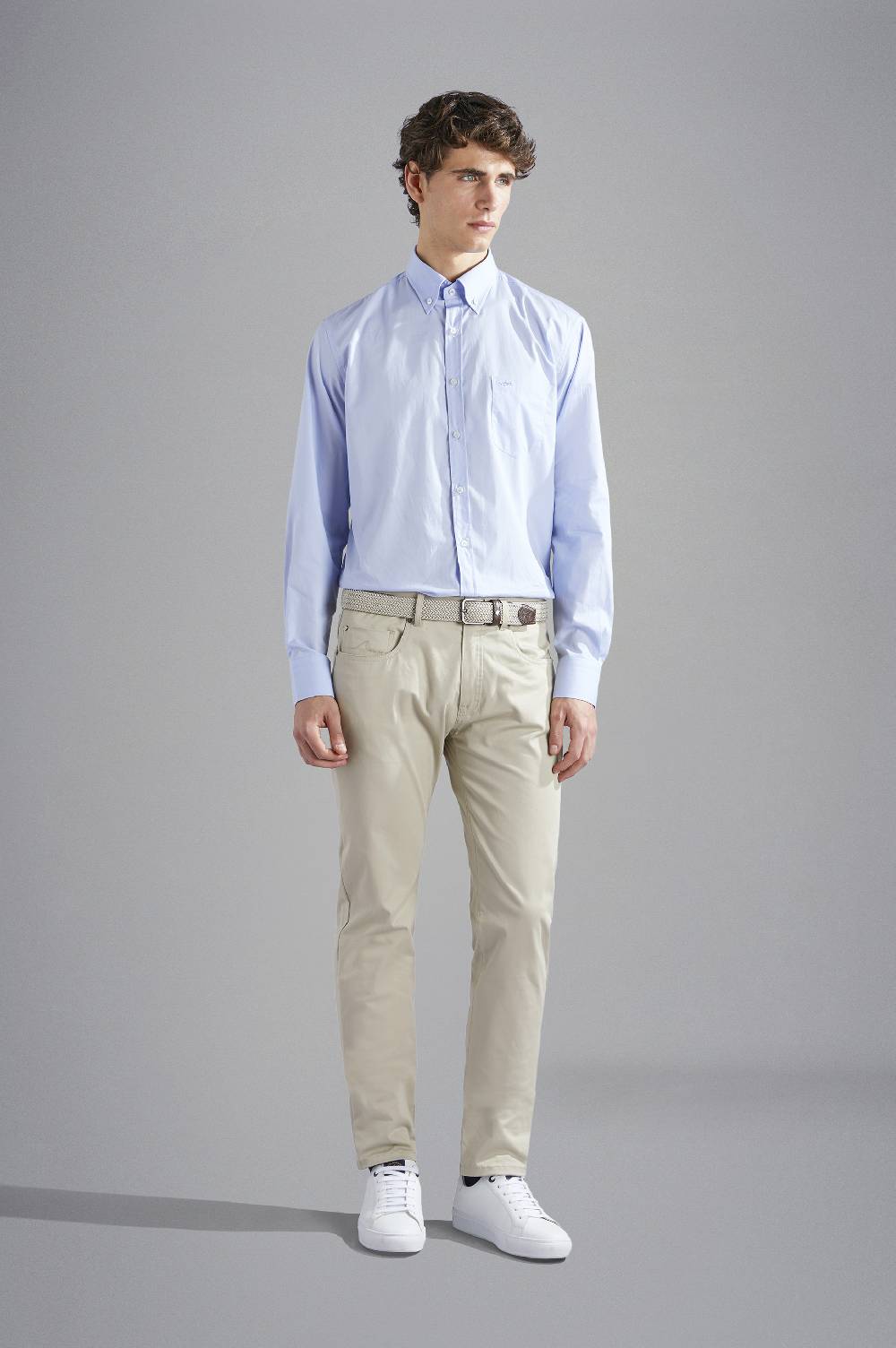 Paul & Shark Camicia in popeline di cotone Paul & Shark Consegna Veloce