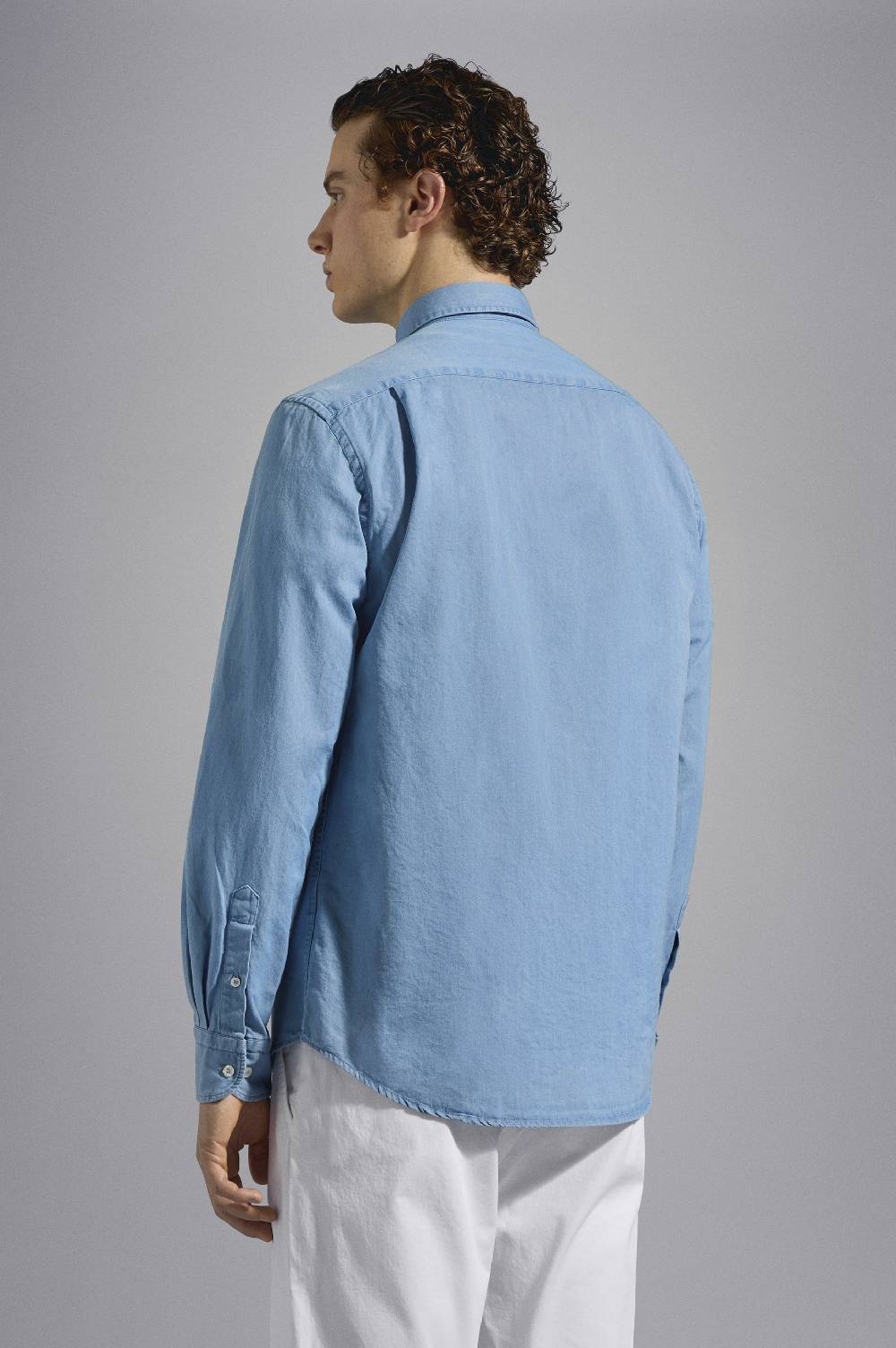 Paul & Shark Camicia in Denim di cotone Paul & Shark Sottocosto