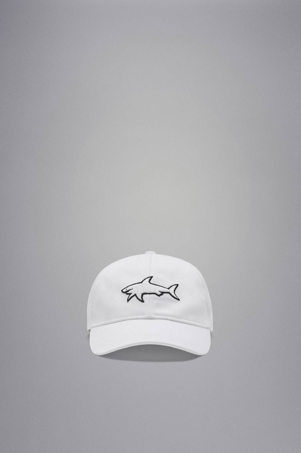 Paul & Shark Cappello da baseball in cotone con Shark ricamato 3D Paul & Shark Novità