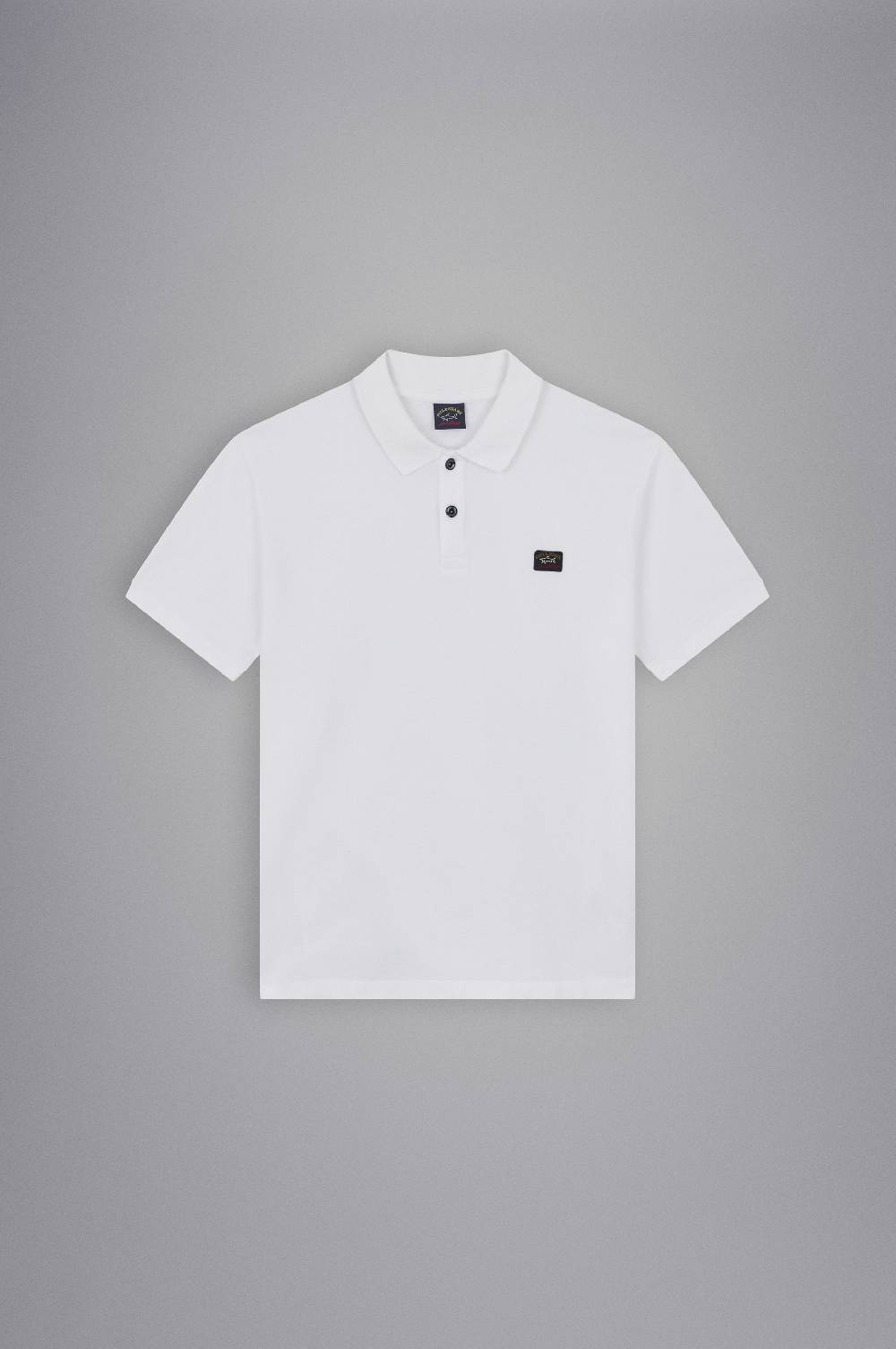 Paul & Shark Polo in cotone piqué con badge iconico Paul & Shark Prezzo Ridotto