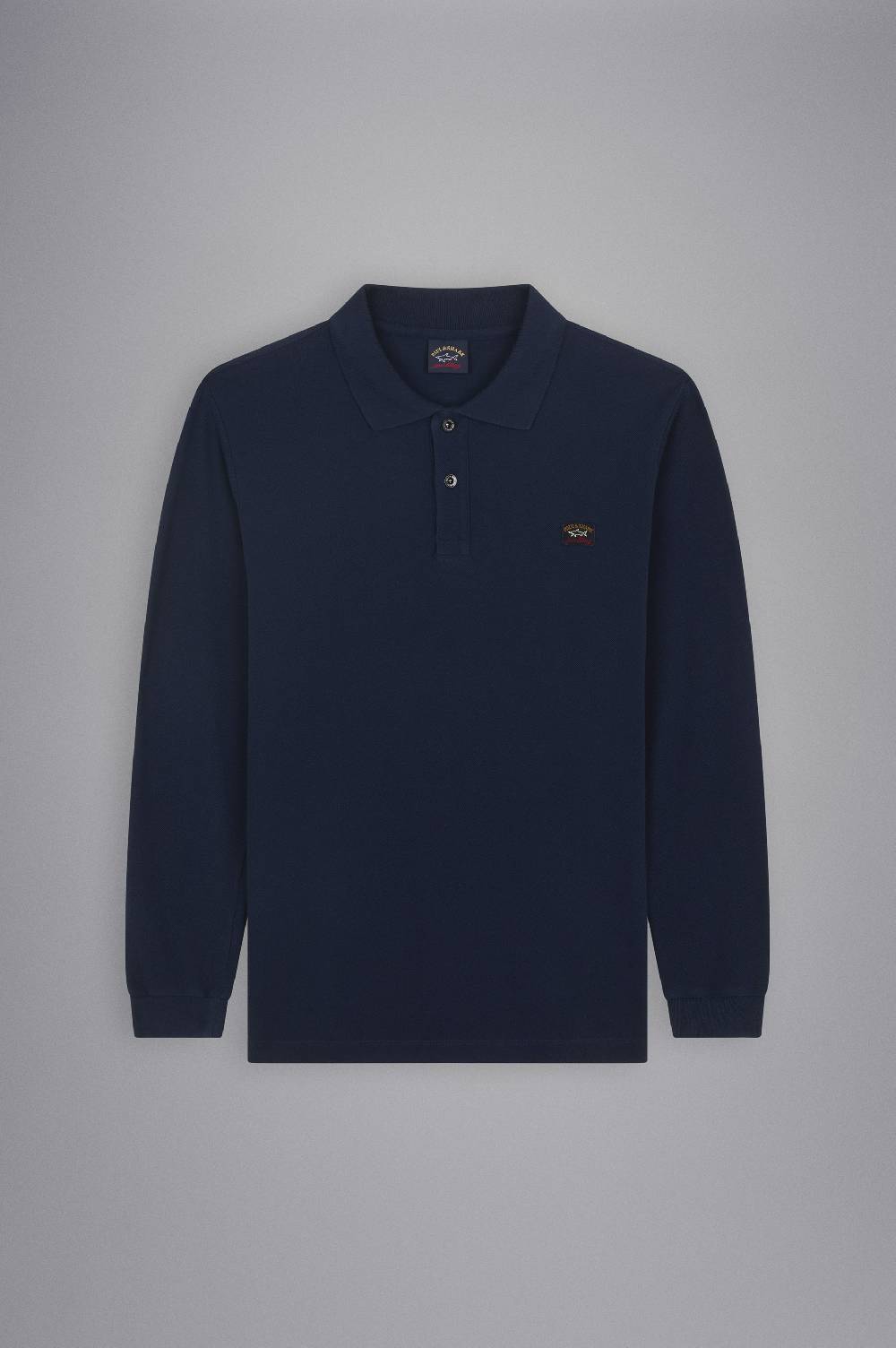 Paul & Shark Polo in cotone piqué con badge iconico Paul & Shark Novità