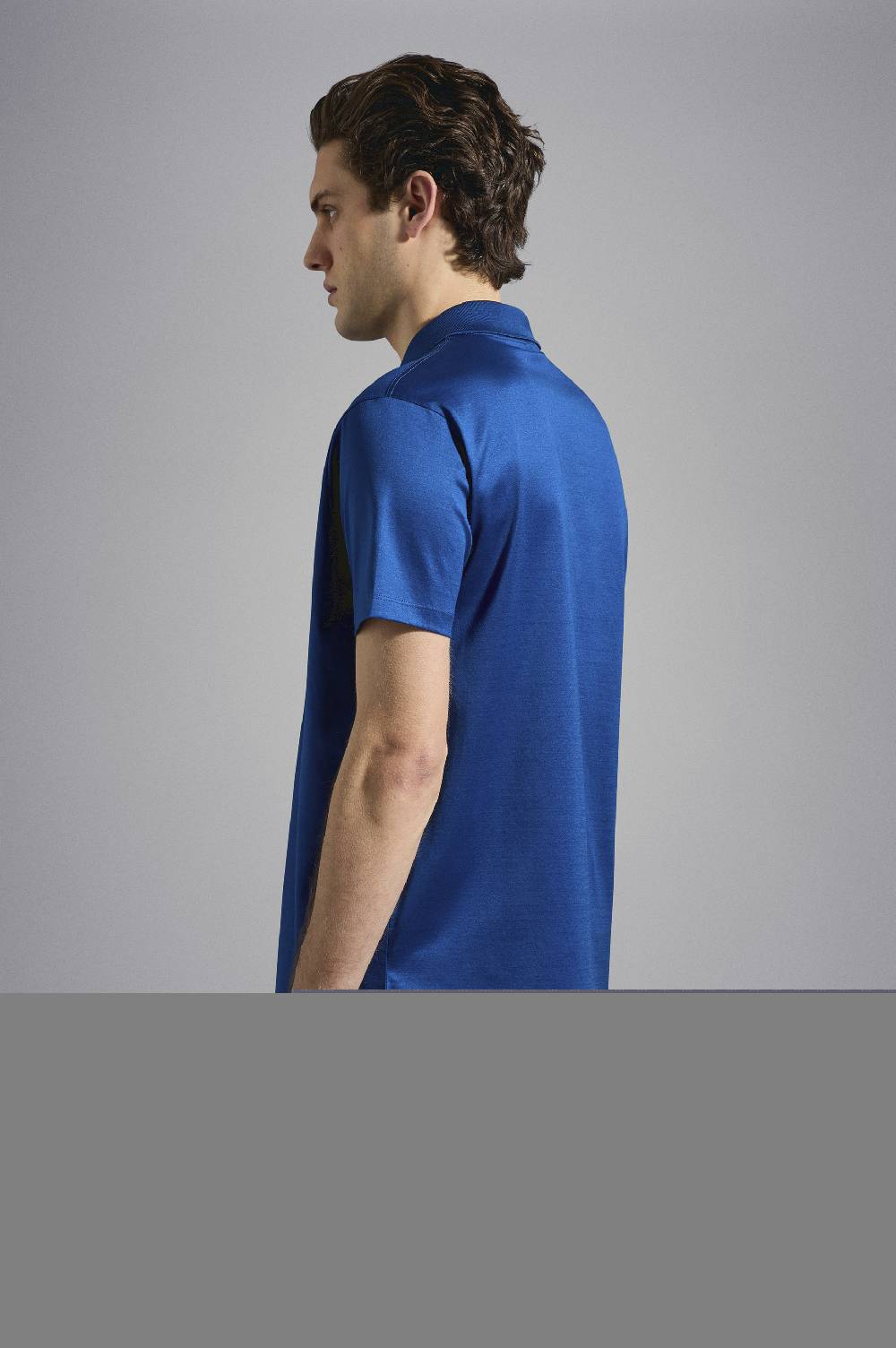 Paul & Shark Polo in jersey di cotone con Logo ricamato Paul & Shark Presa