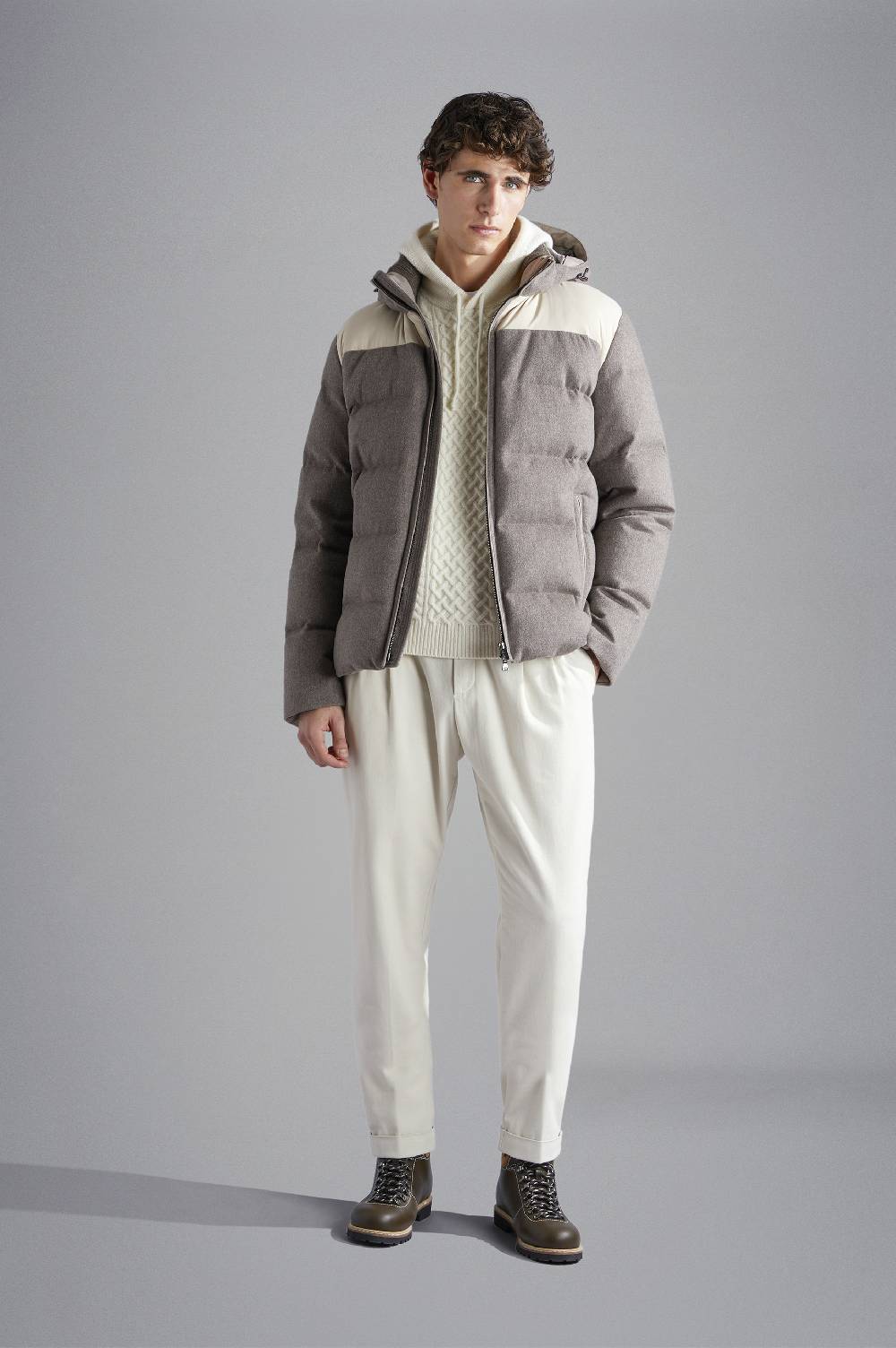 Paul & Shark Piumino in Cashmere Paul & Shark Offerta