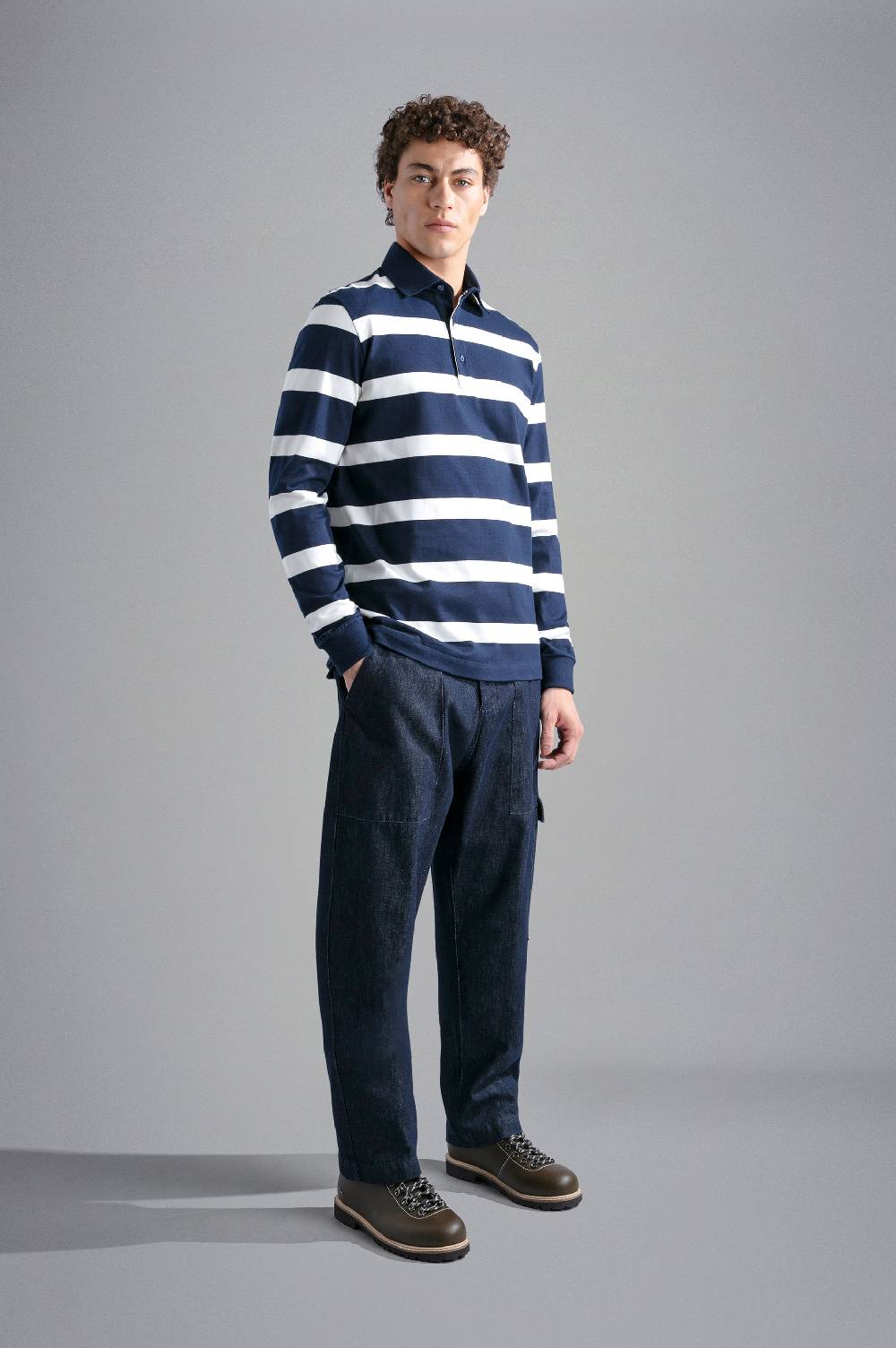 Paul & Shark Polo in cotone con motivo a righe Paul & Shark Hotsell