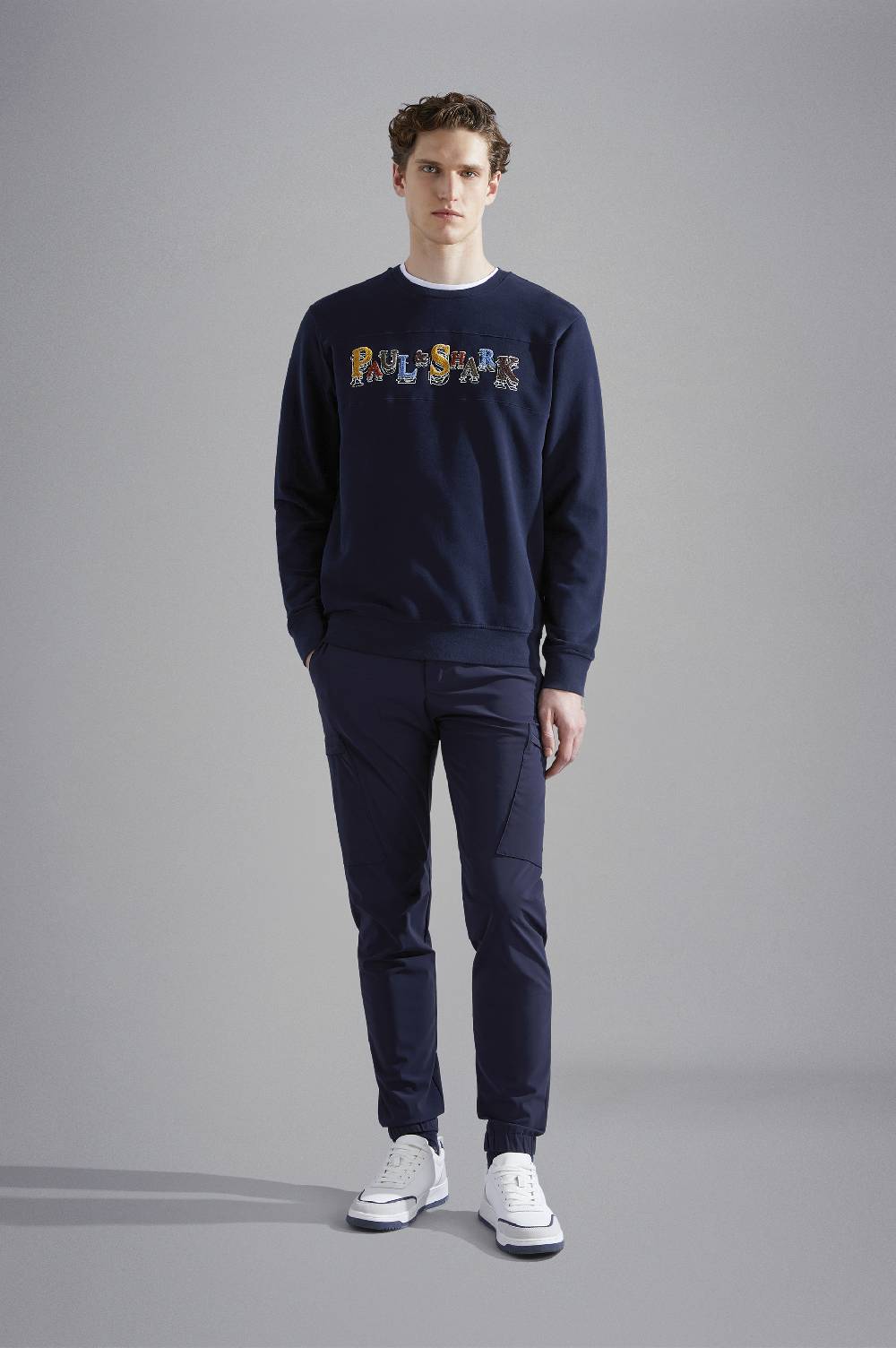 Paul & Shark Pantalone cargo in nylon Econyl® Paul & Shark Nuova