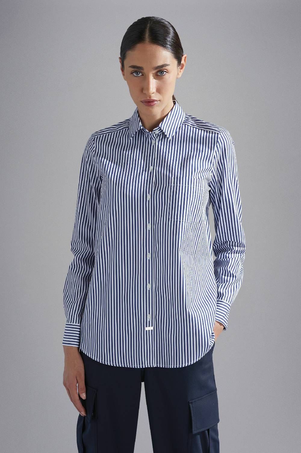 Paul & Shark Camicia in popeline di cotone Paul & Shark