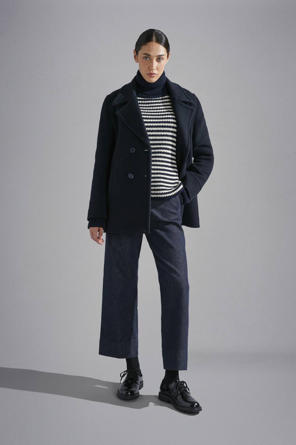 Paul & Shark Peacoat in Re-Wool Paul & Shark In Saldo