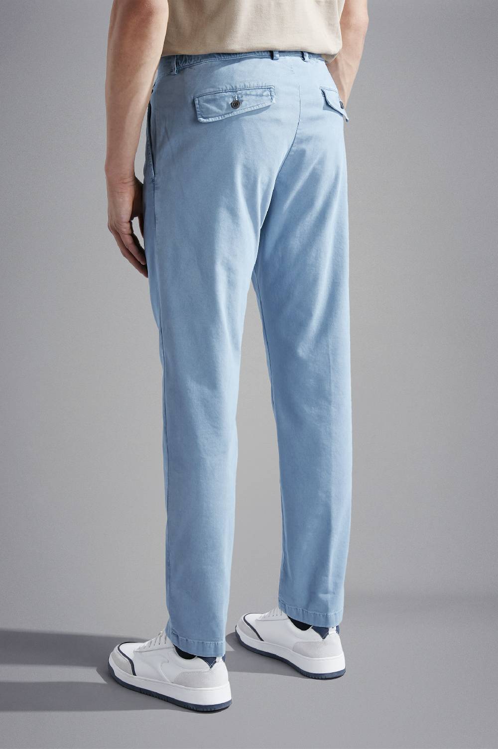 Paul & Shark Pantalone con coulisse in Soft Touch Twill Paul & Shark Qualità