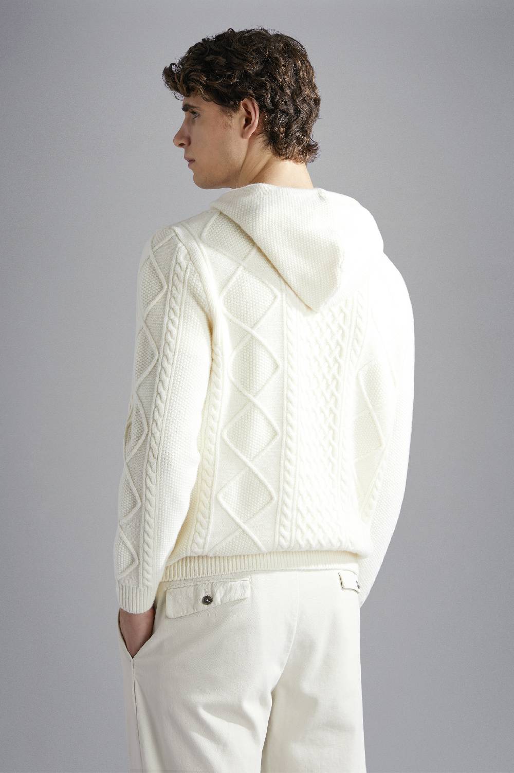 Paul & Shark Maglia con cappuccio in Re-Wool Paul & Shark Soddisfazione Garantita