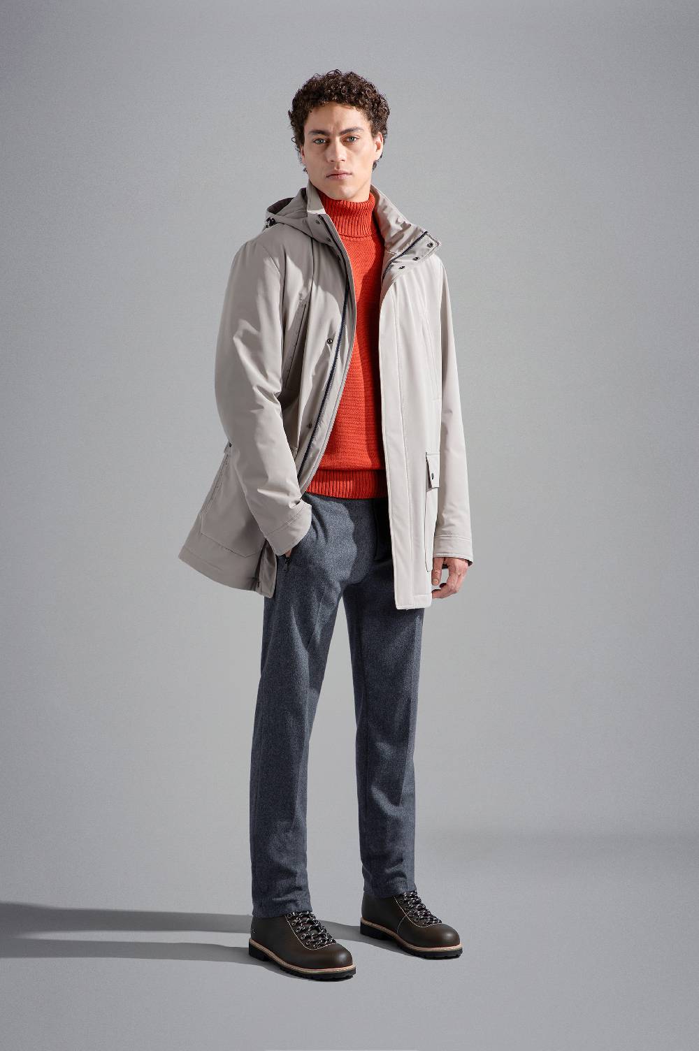 Paul & Shark Carcoat in Typhoon Re-4X4 Stretch Paul & Shark Offerta