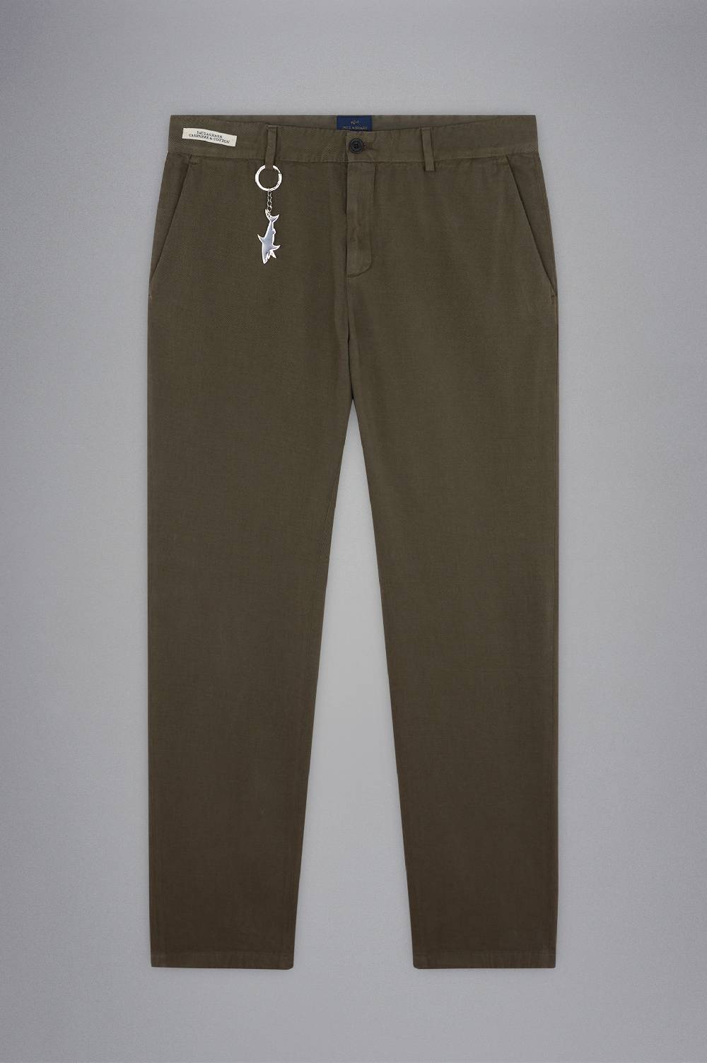 Paul & Shark Pantalone chino in Cotone e Cashmere Paul & Shark In Vendita