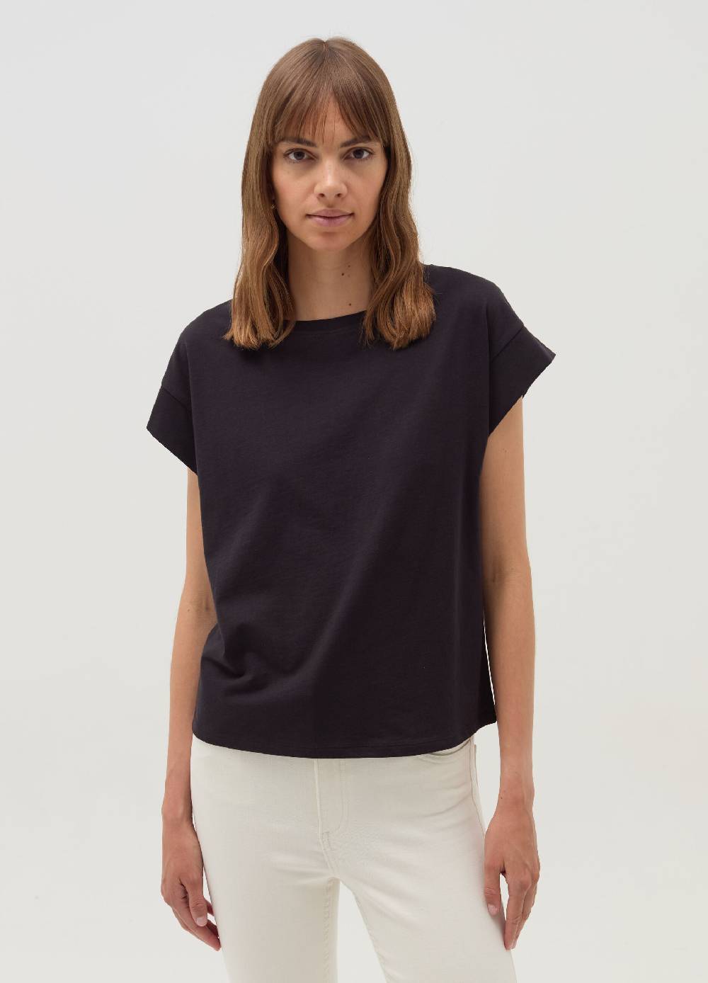 OVS T-shirt in cotone con maniche a kimono 2025