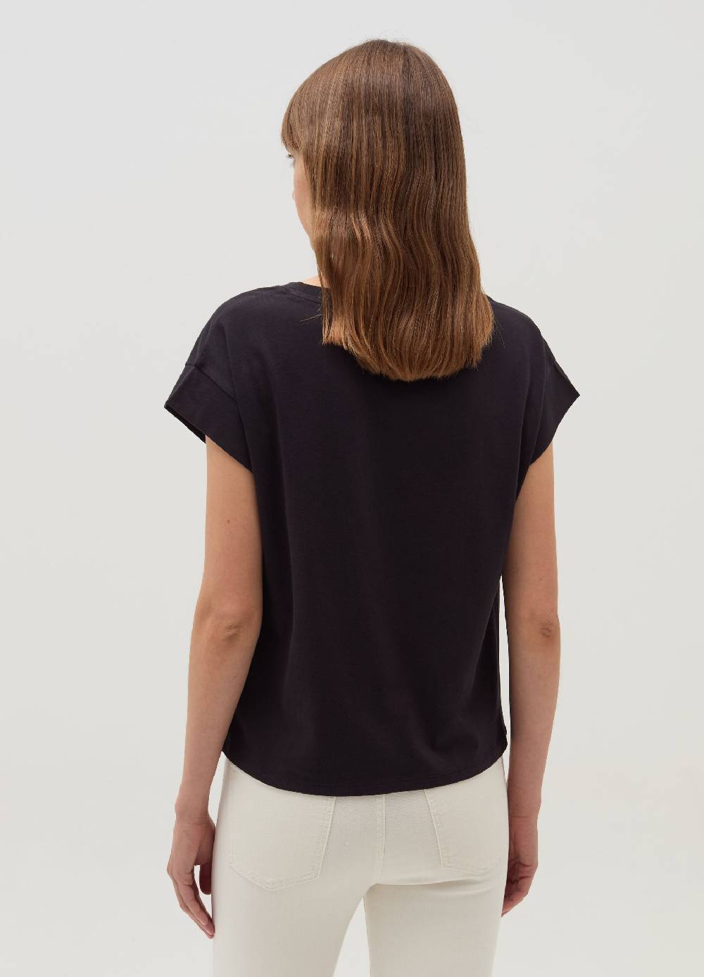 OVS T-shirt in cotone con maniche a kimono 2025