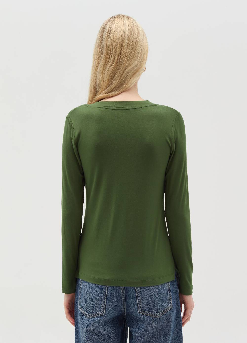 OVS T-shirt in viscosa stretch con scollo a V Soddisfazione Garantita