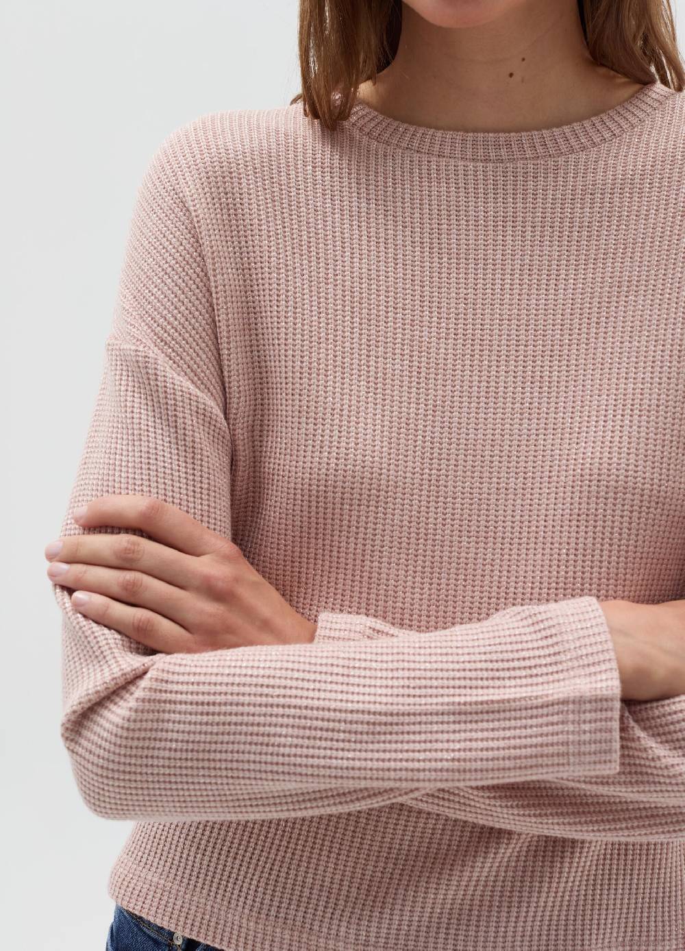 OVS Maglia a coste inglesi con lurex Qualità Garantita