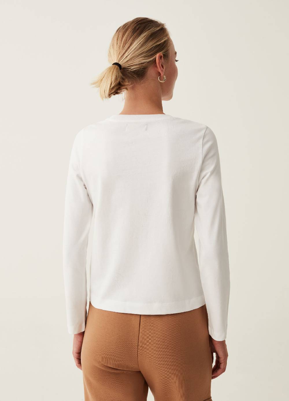 OVS T-shirt a maniche lunghe in cotone Promozione Limitata