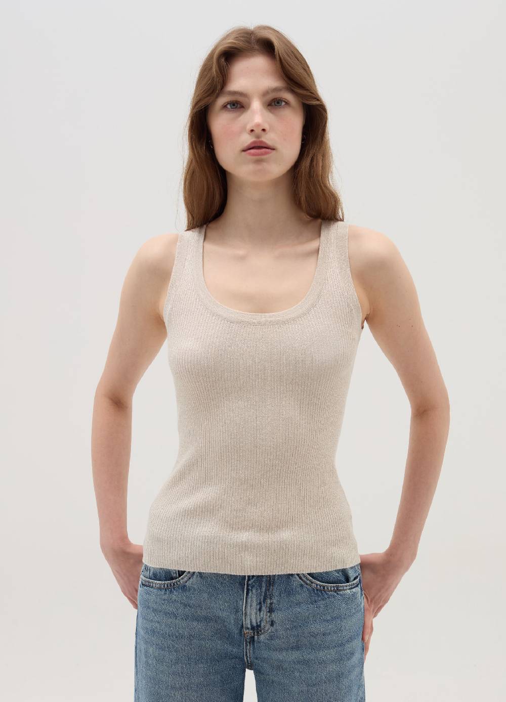 OVS Tank top a costine con lurex Shopping Online