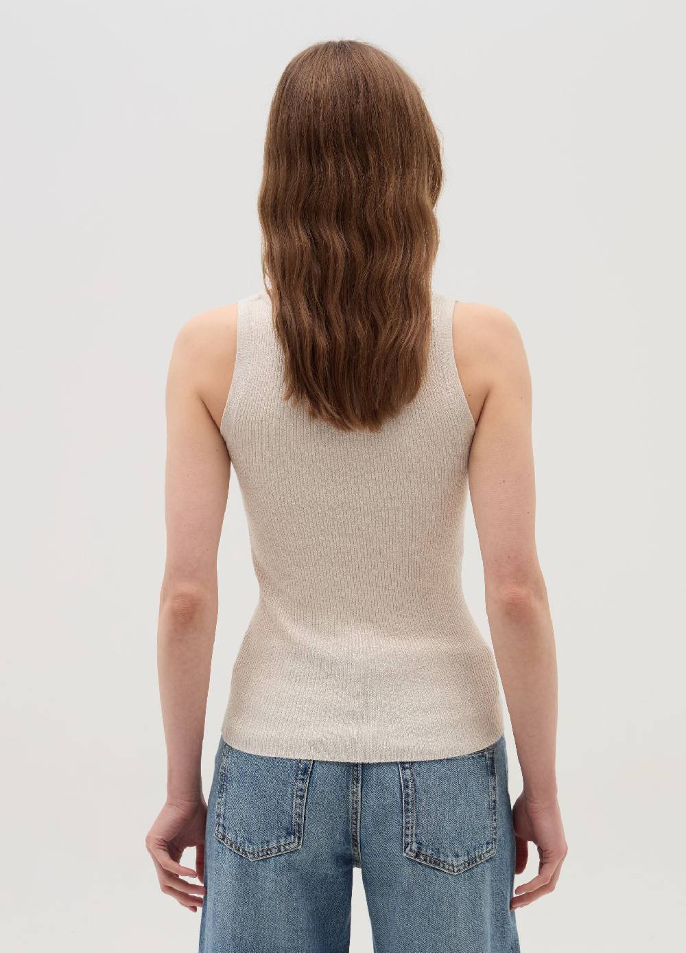 OVS Tank top a costine con lurex Shopping Online